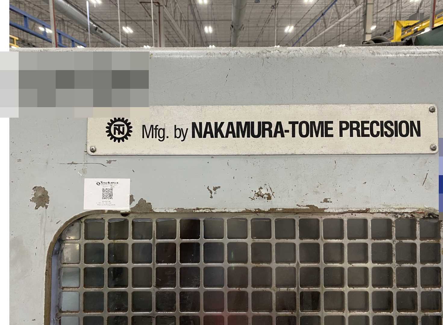 PARTS UNIT Nakamura-Tome Slant-4B CNC Horizontal Turning Center (HTC), Fanuc Panel, 12" Chuck, 33.86" Swing Over Bed, 20.47" Swing Over Saddle, 18.31" Turning Diameter