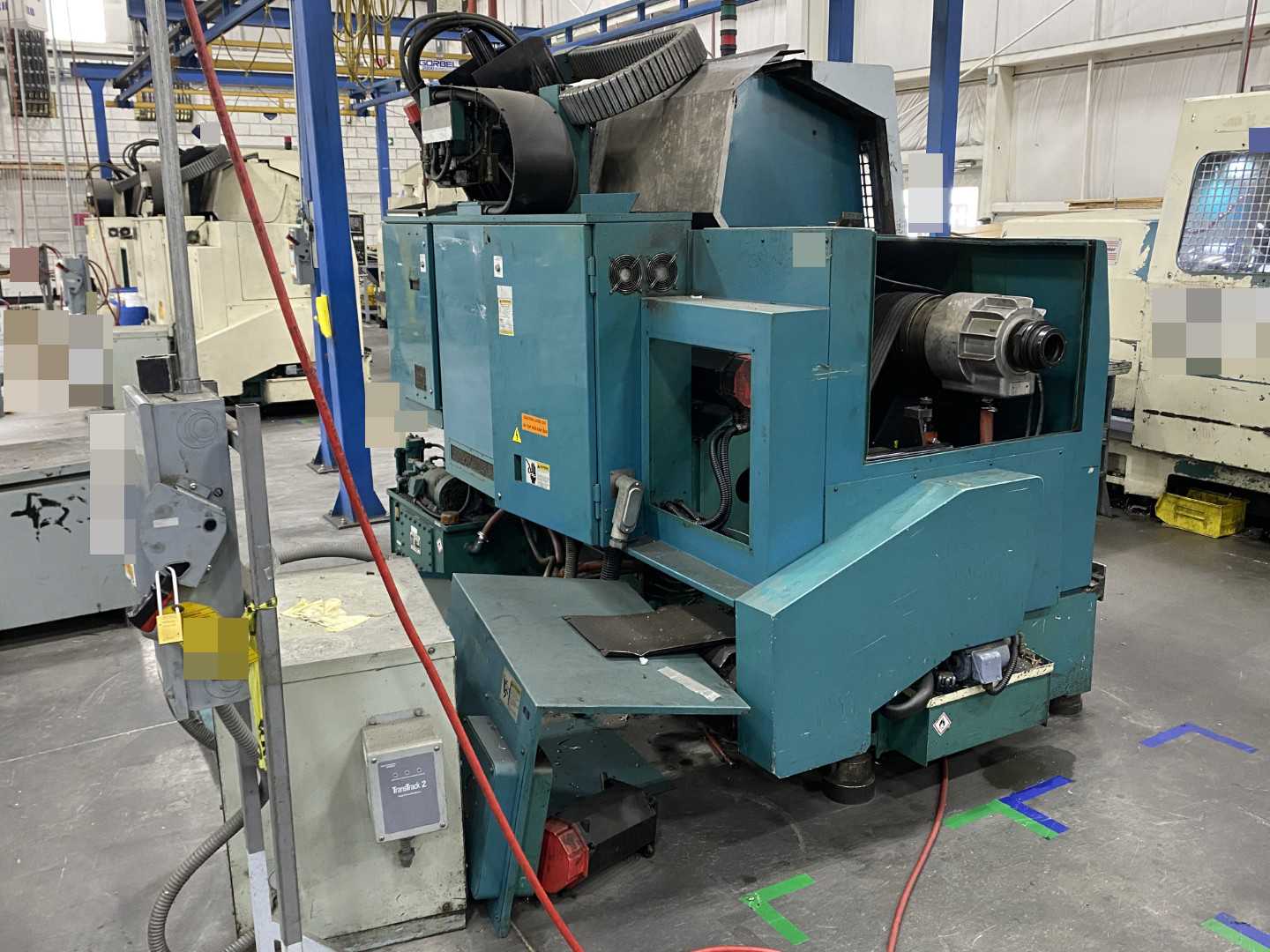 PARTS UNIT Nakamura-Tome Slant-4B CNC Horizontal Turning Center (HTC), Fanuc Panel, 12" Chuck, 33.86" Swing Over Bed, 20.47" Swing Over Saddle, 18.31" Turning Diameter