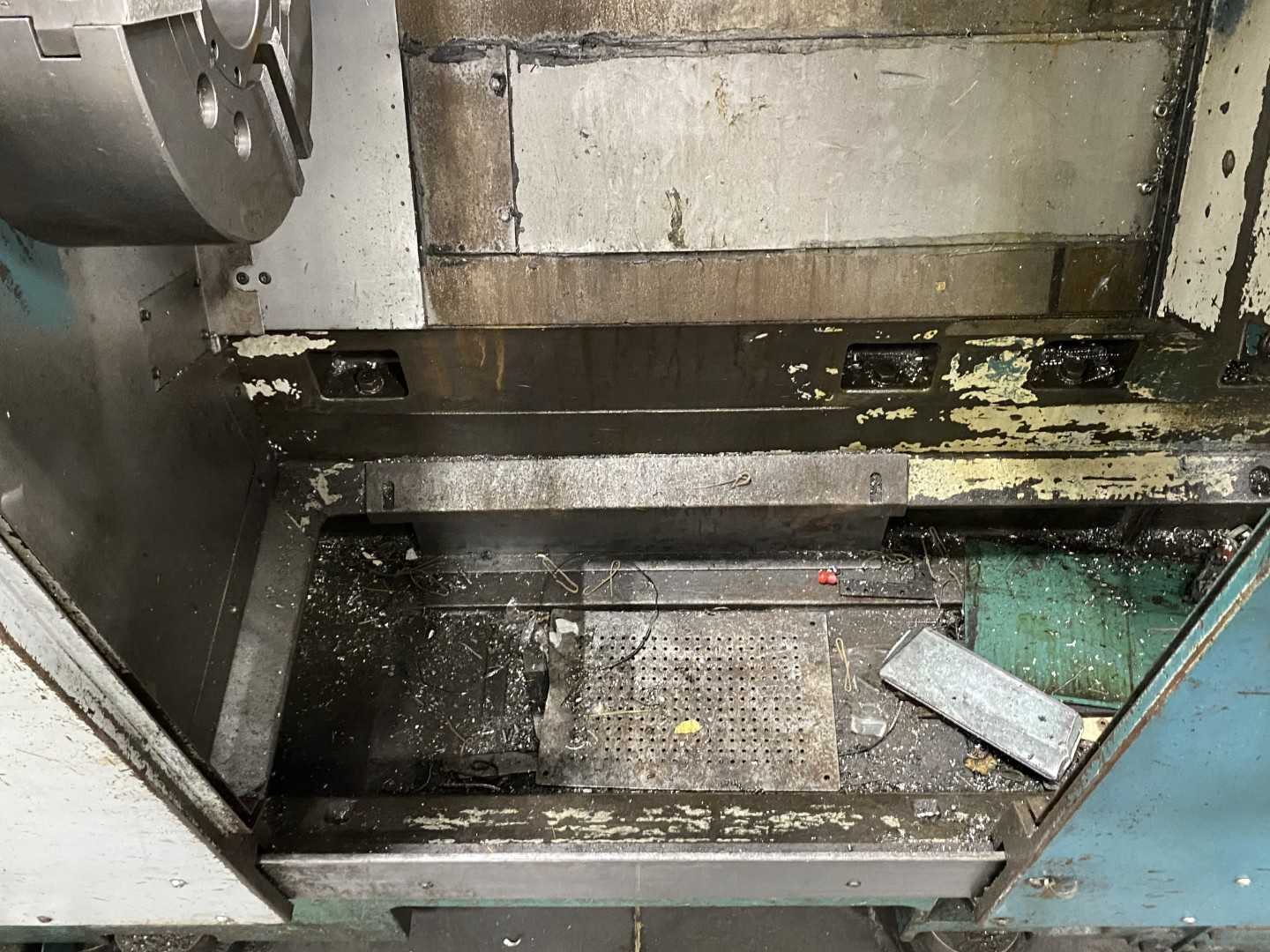 PARTS UNIT Nakamura-Tome Slant-4B CNC Horizontal Turning Center (HTC), Fanuc Panel, 12" Chuck, 33.86" Swing Over Bed, 20.47" Swing Over Saddle, 18.31" Turning Diameter