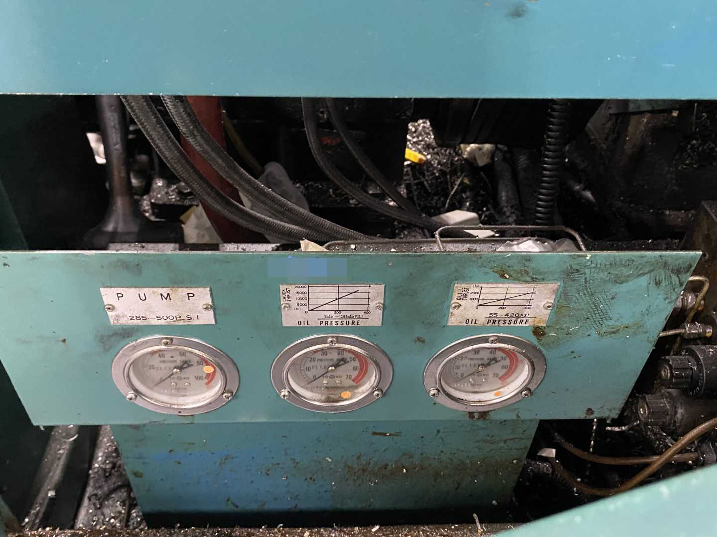 PARTS UNIT Nakamura-Tome Slant-4B CNC Horizontal Turning Center (HTC), Fanuc Panel, 12" Chuck, 33.86" Swing Over Bed, 20.47" Swing Over Saddle, 18.31" Turning Diameter