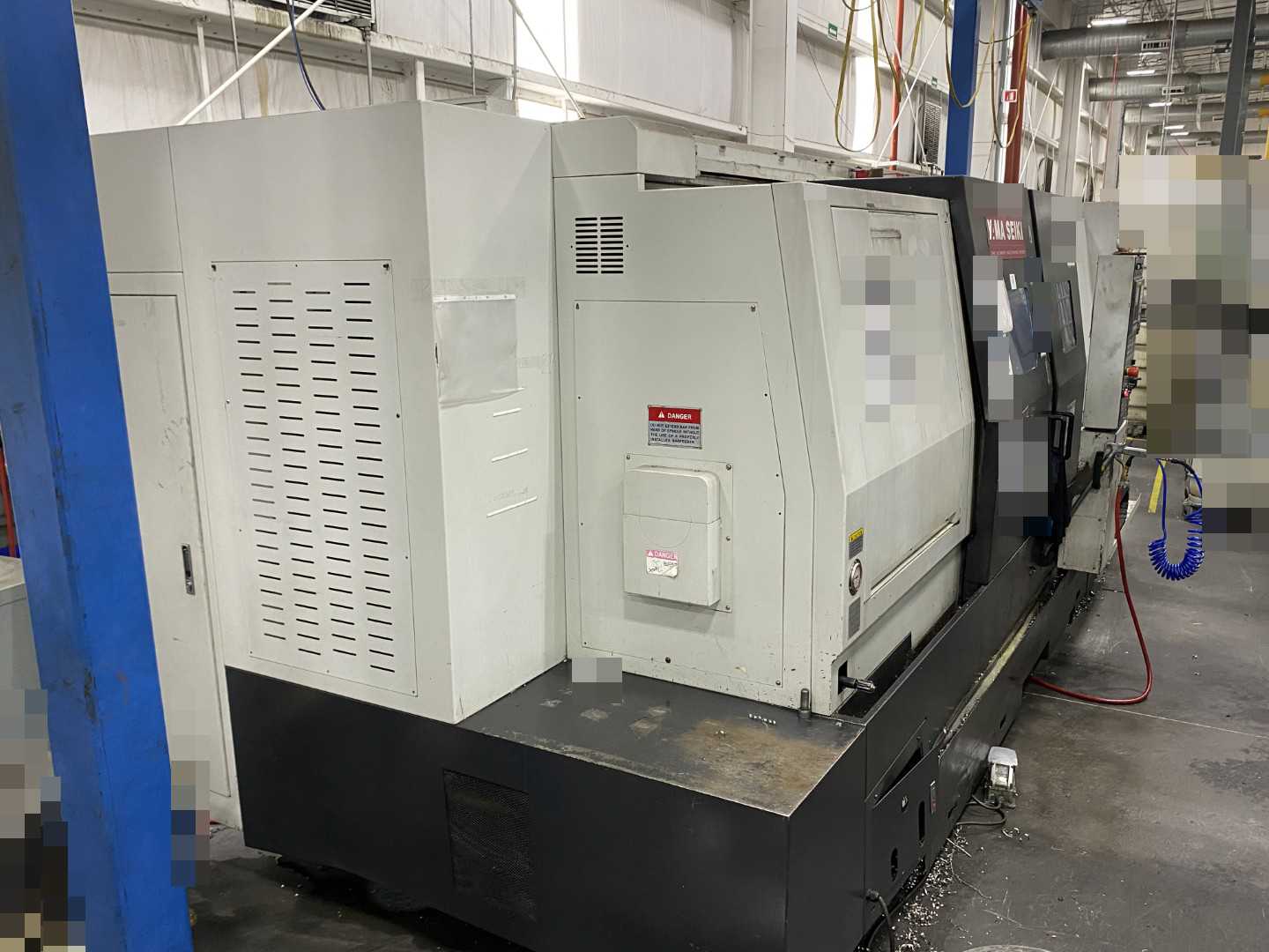 Yama Seiki GS-4000L CNC Horizontal Turning Center Fanuc 0i-TD, 18,086 Hours, 2010, 18" Chuck, 30.31" Swing, 24.41" Turn Dia, 32.2" Length, 30/37 kW, 12-Station Drum Turret