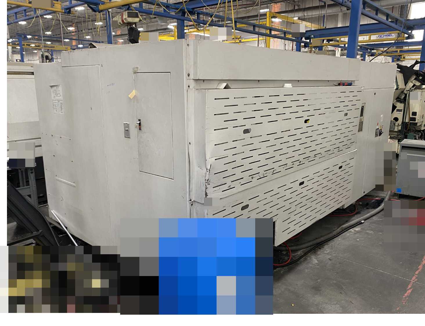 Yama Seiki GS-4000L CNC Horizontal Turning Center Fanuc 0i-TD, 18,086 Hours, 2010, 18" Chuck, 30.31" Swing, 24.41" Turn Dia, 32.2" Length, 30/37 kW, 12-Station Drum Turret
