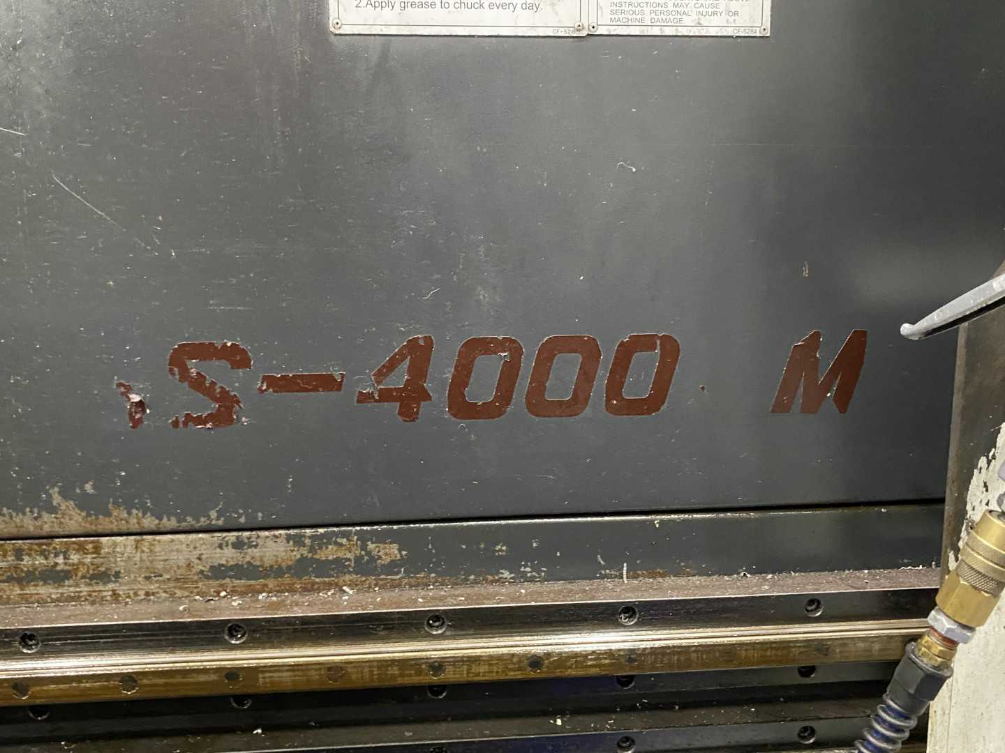 Yama Seiki GS-4000LM CNC Horizontal Turning Center Fanuc 0i-TD, 20,635 Hours, 2012, 18" Chuck, 30.31" Swing, 24.4" Turn Dia, 59.05" Length, Live Tooling, 12-Station Turret