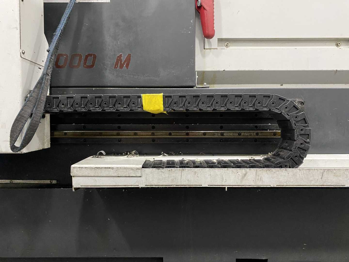 Yama Seiki GS-4000LM CNC Horizontal Turning Center Fanuc 0i-TD, 20,635 Hours, 2012, 18" Chuck, 30.31" Swing, 24.4" Turn Dia, 59.05" Length, Live Tooling, 12-Station Turret