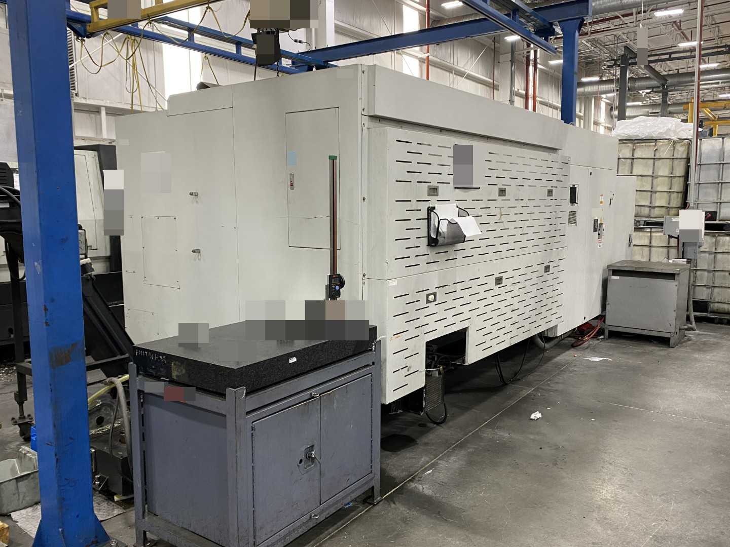 Yama Seiki GS-4000LM CNC Horizontal Turning Center Fanuc 0i-TD, 20,635 Hours, 2012, 18" Chuck, 30.31" Swing, 24.4" Turn Dia, 59.05" Length, Live Tooling, 12-Station Turret