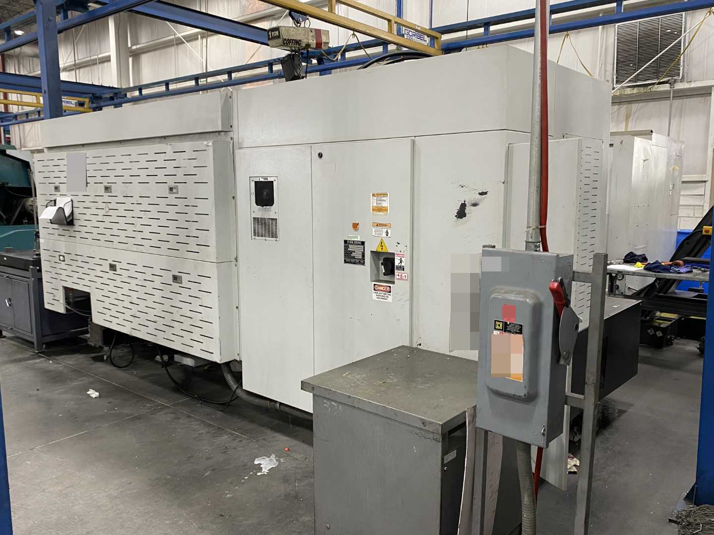 Yama Seiki GS-4000LM CNC Horizontal Turning Center Fanuc 0i-TD, 20,635 Hours, 2012, 18" Chuck, 30.31" Swing, 24.4" Turn Dia, 59.05" Length, Live Tooling, 12-Station Turret