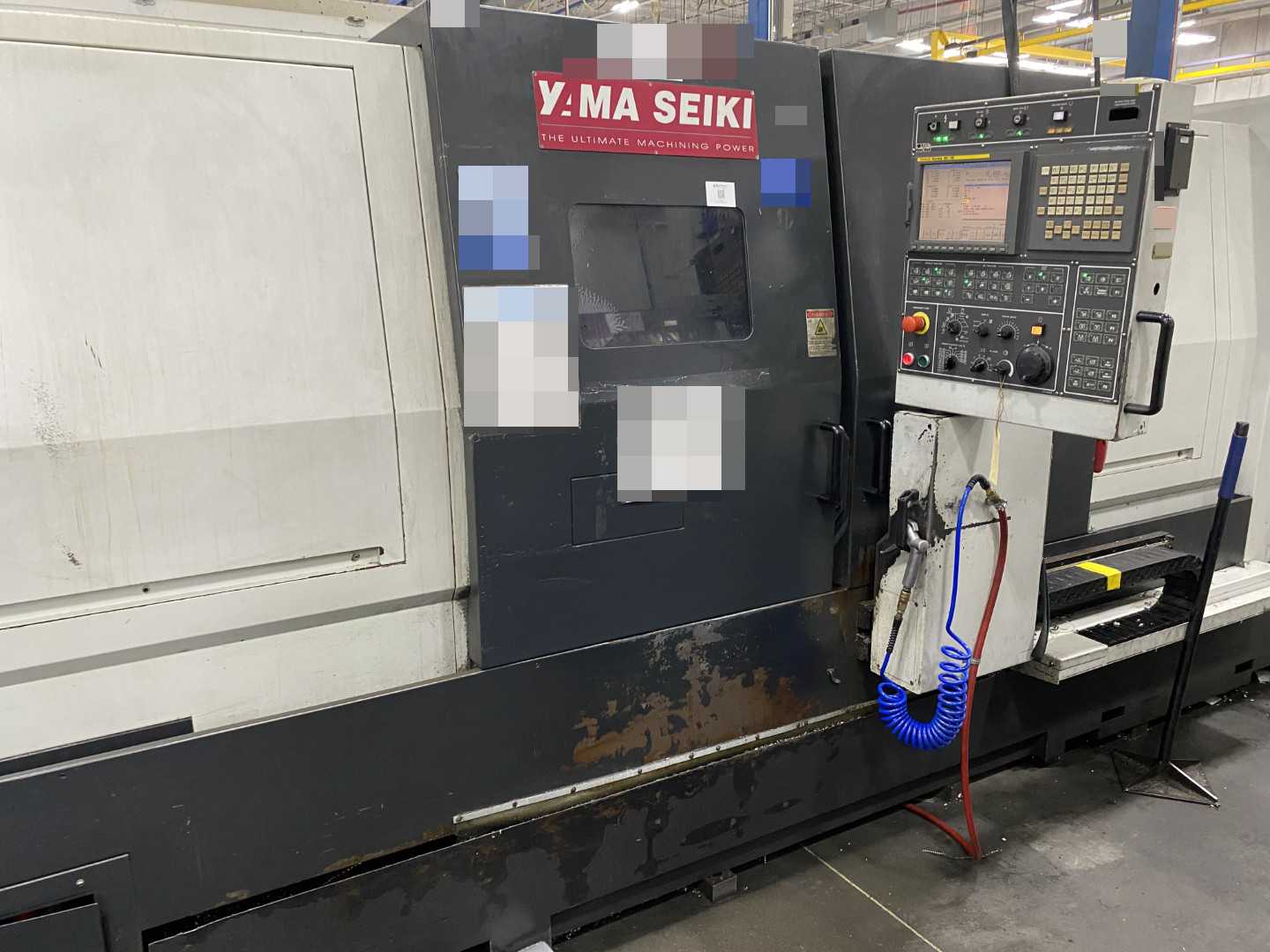 Yama Seiki GS-4000LM CNC Horizontal Turning Center Fanuc 0i-TD, 20,635 Hours, 2012, 18" Chuck, 30.31" Swing, 24.4" Turn Dia, 59.05" Length, Live Tooling, 12-Station Turret