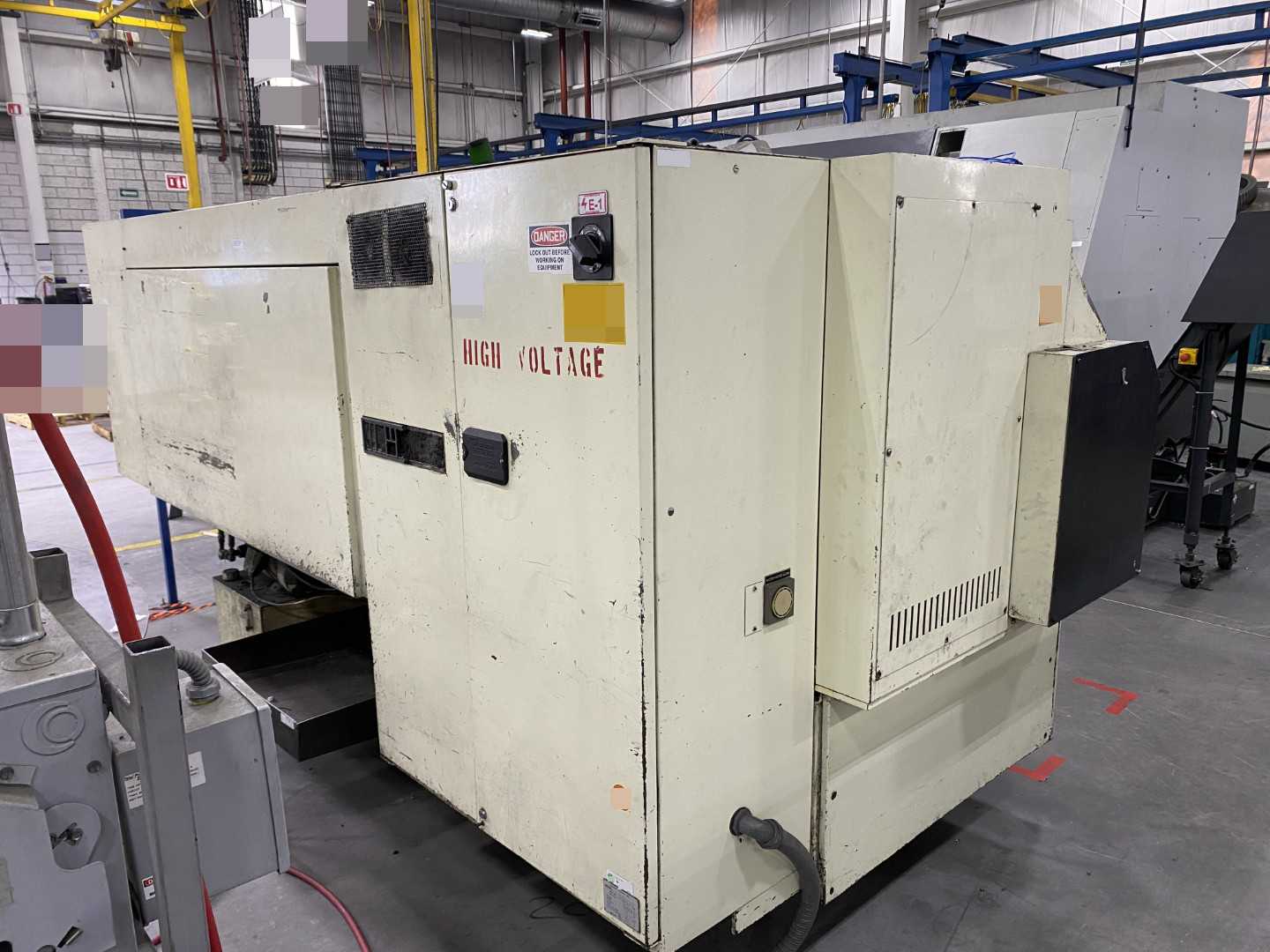 PARTS UNIT Takisawa TC-4 CNC Horizontal Turning Center Fanuc Series O-T, 10-12" Chuck, 23.62" Swing, 17.32" Turning Diameter, 40.15" Turning Length, 3.5" Bar Capacity, 2,500 rpm