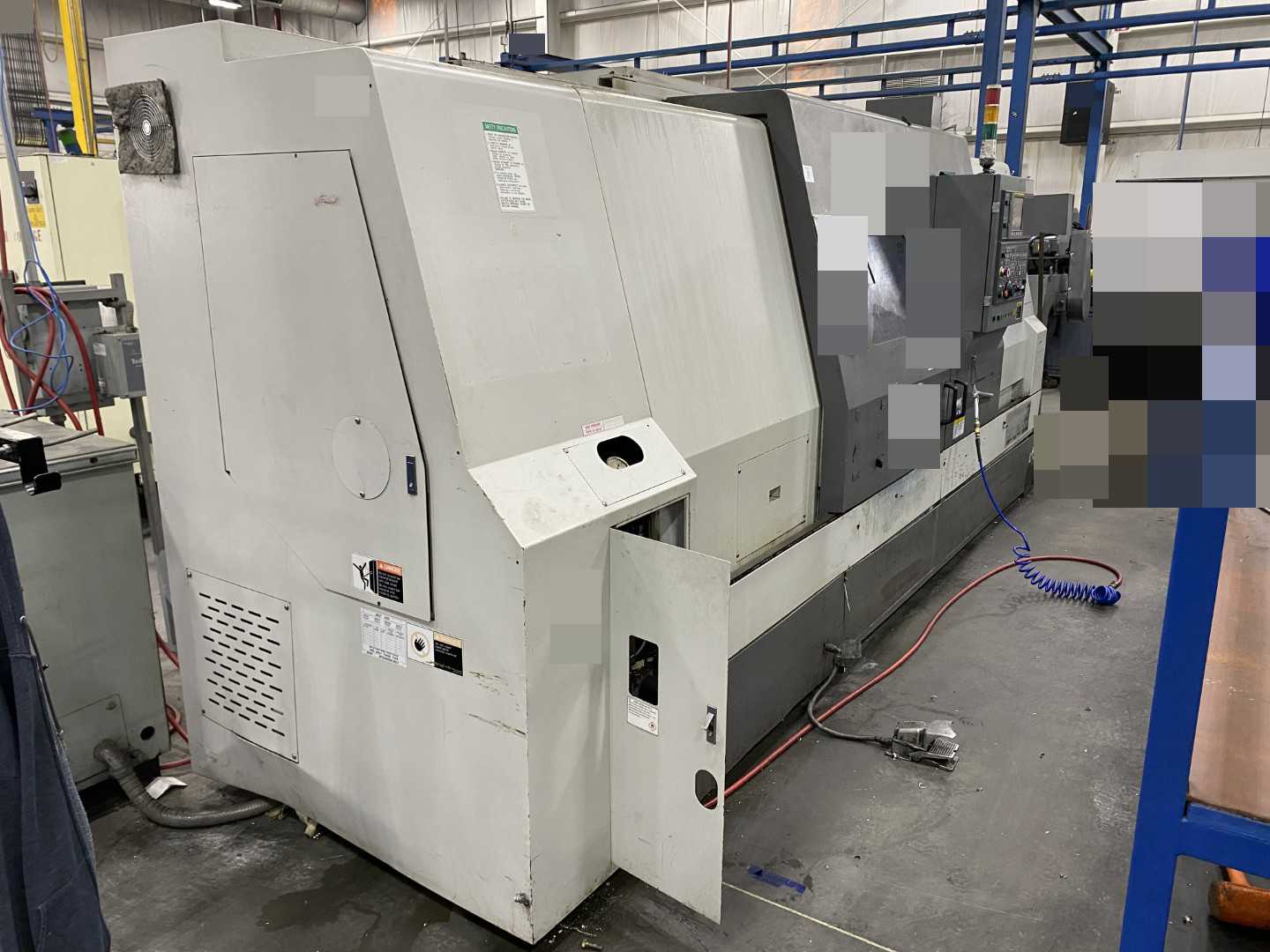 SMEC SL35A/1500 CNC Horizontal Turning Center Fanuc Oi-TC, 24,598 Hours, 2009, 15" Chuck, 23.62" Swing, 16.73" Over Slide, 16.5" Turn Dia, 60.2" Length, 2,000 RPM, 10-Station Turret