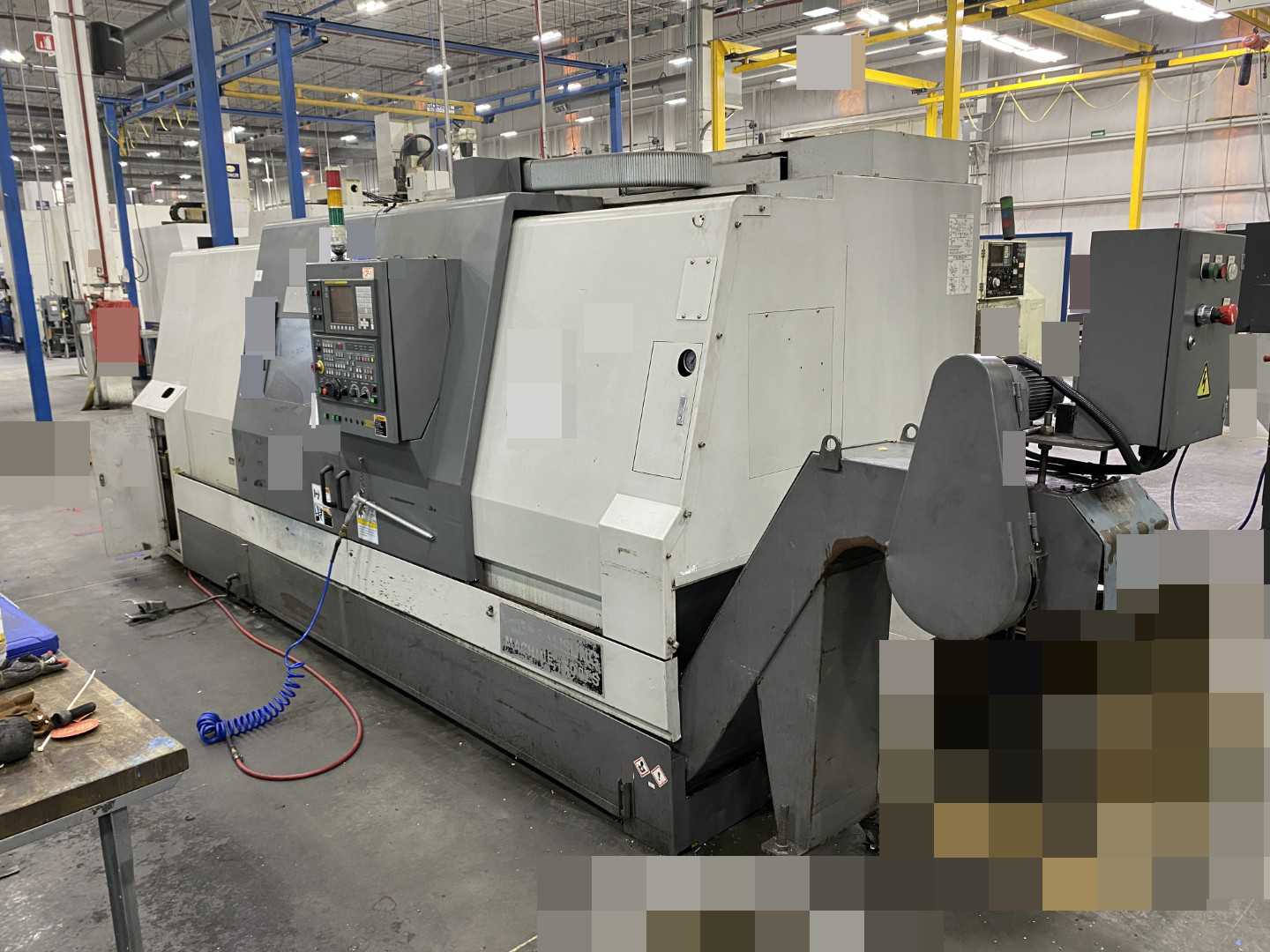 SMEC SL35A/1500 CNC Horizontal Turning Center Fanuc Oi-TC, 24,598 Hours, 2009, 15" Chuck, 23.62" Swing, 16.73" Over Slide, 16.5" Turn Dia, 60.2" Length, 2,000 RPM, 10-Station Turret