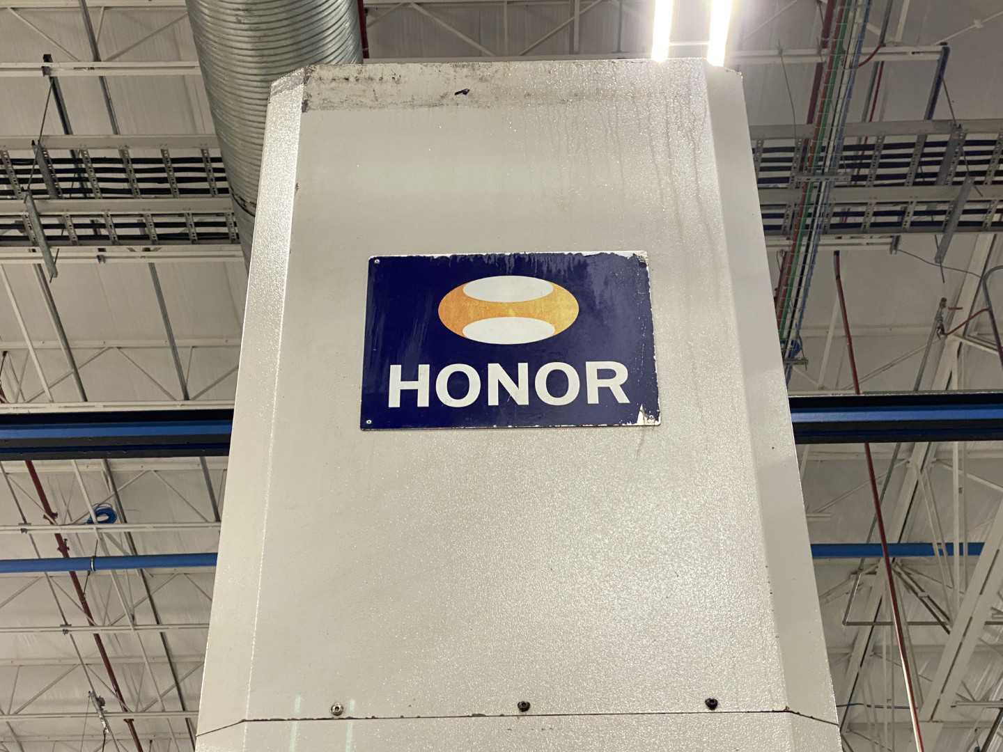 Honor Seiki VL-86C CNC Vertical Turning Center Fanuc 0i-TD, 24,314 Hours, 2012, 31.5" Table, 37.4" Swing, 37.4" Turn Dia, 25.6" Turn Height, 12-Station Turret, 40 kVA