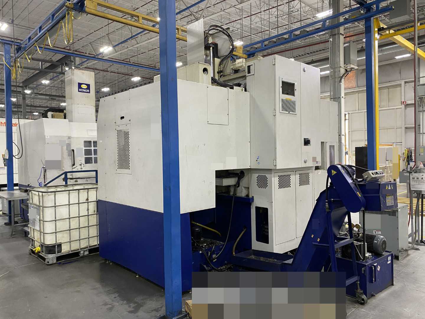Honor Seiki VL-86C CNC Vertical Turning Center Fanuc 0i-TD, 24,314 Hours, 2012, 31.5" Table, 37.4" Swing, 37.4" Turn Dia, 25.6" Turn Height, 12-Station Turret, 40 kVA