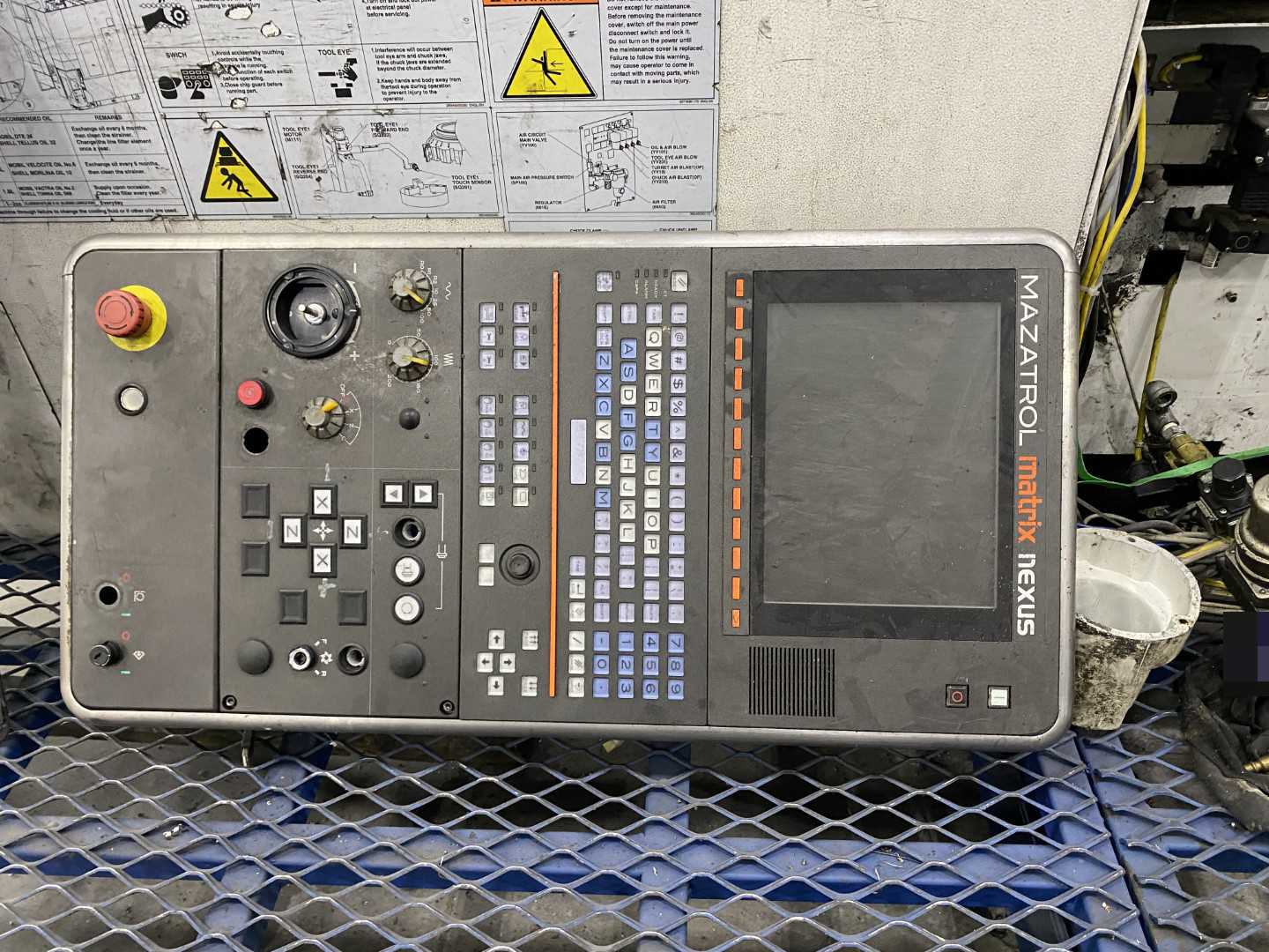 PARTS UNIT Mazak Megaturn Nexus 900 CNC Vertical Turning Center (VTC) Mazatrol Matrix Nexus 36" Table, 39.37" Swing, 36.22" Turning Diameter, 31.50" Turning Height