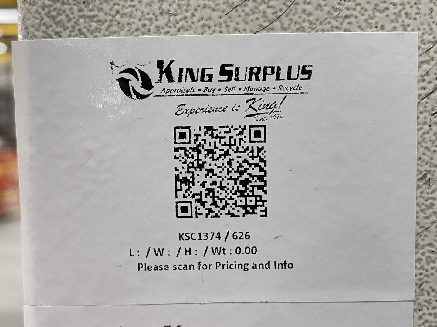 PARTS UNIT Mazak Megaturn Nexus 900 CNC Vertical Turning Center (VTC) Mazatrol Matrix Nexus 36" Table, 39.37" Swing, 36.22" Turning Diameter, 31.50" Turning Height
