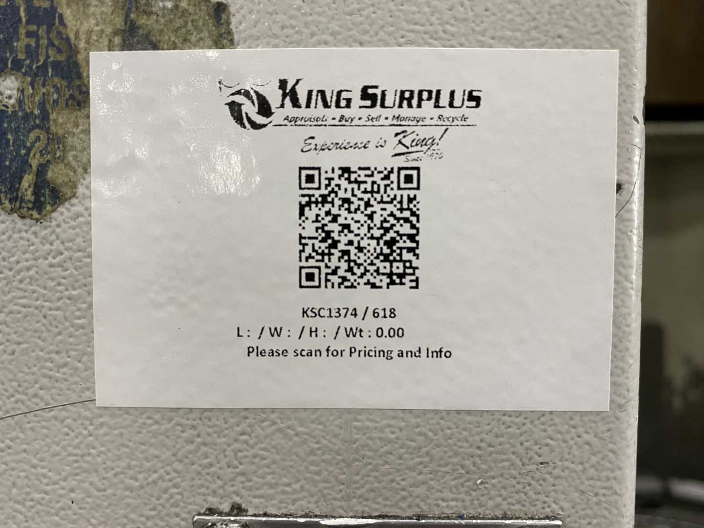 Honor Seiki VL-86C CNC Vertical Turning Center Fanuc 0i-TF, 2016, 31.5" Table, 37.4" Swing, 37.4" Turn Dia, 25.5" Turn Height, 12-Station Turret, 70 kVA