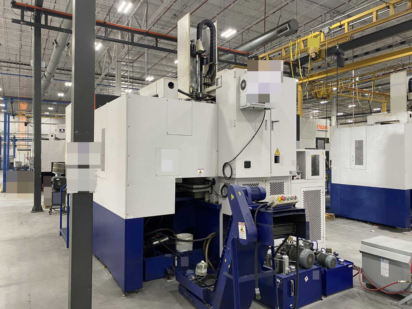 Honor Seiki VL-86C CNC Vertical Turning Center Fanuc 0i-TF, 2016, 31.5" Table, 37.4" Swing, 37.4" Turn Dia, 25.5" Turn Height, 12-Station Turret, 70 kVA