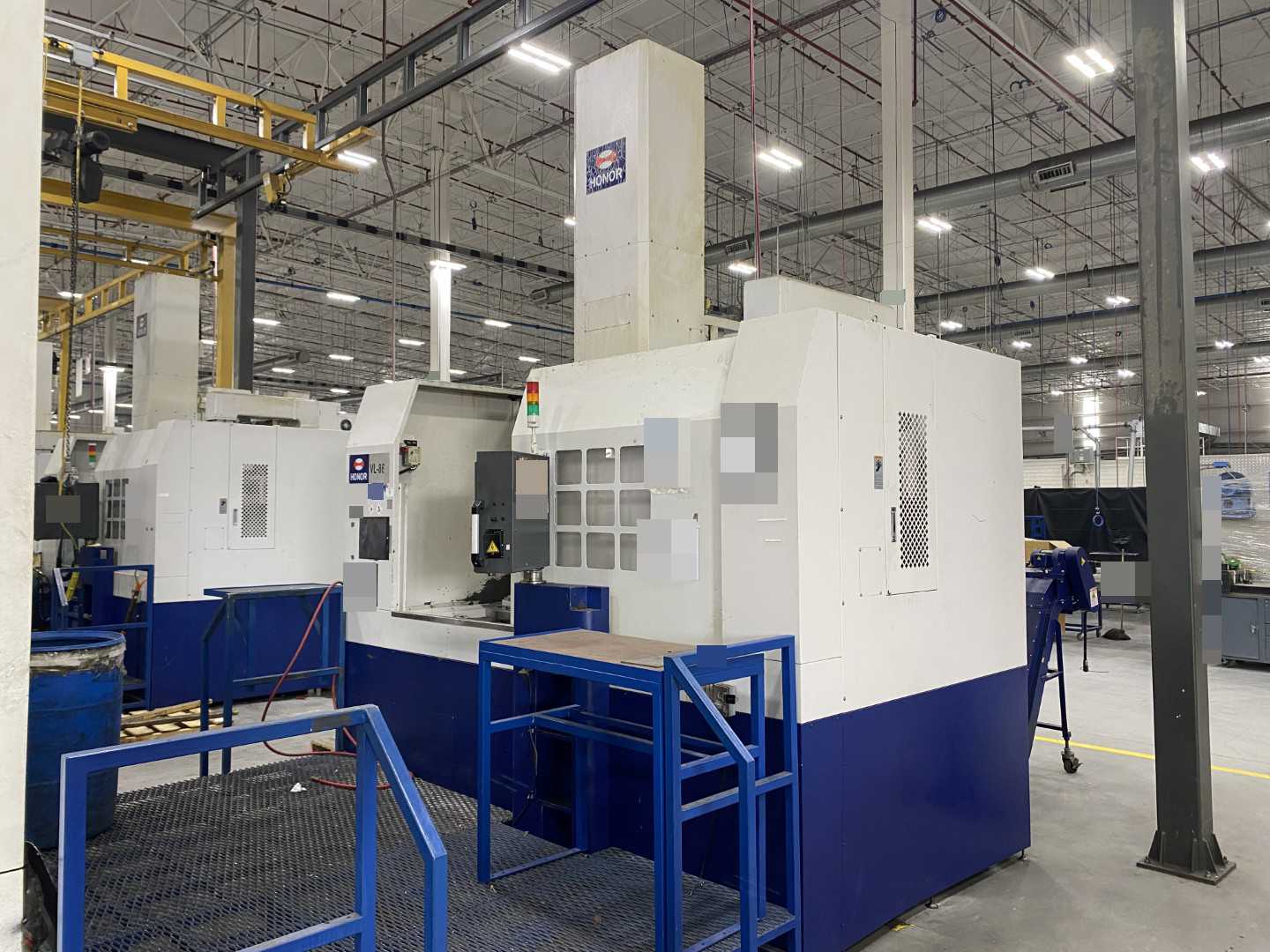 Honor Seiki VL-86C CNC Vertical Turning Center Fanuc 0i-TF, 2016, 31.5" Table, 37.4" Swing, 37.4" Turn Dia, 25.5" Turn Height, 12-Station Turret, 70 kVA