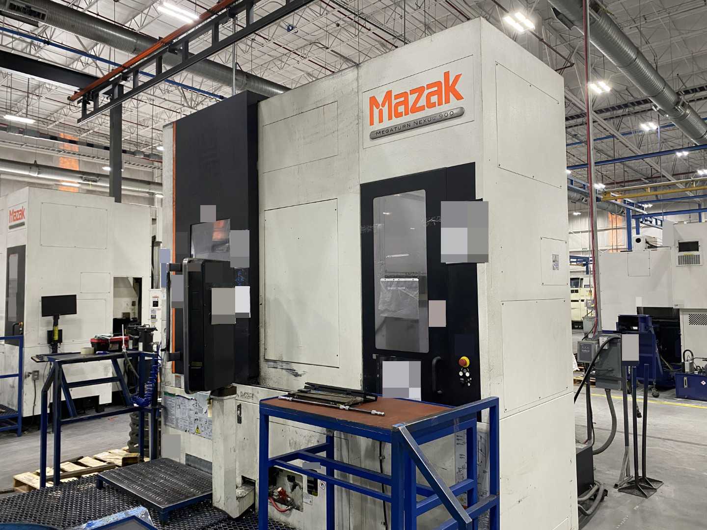 Mazak Megaturn Nexus 900 CNC Vertical Turning Center Mazatrol Matrix Nexus 2, 26,469 Hours, 2012, 36" Chuck, 39.37" Swing, 36.22" Turn Dia, 31.50" Turn Height, 12-Station Turret