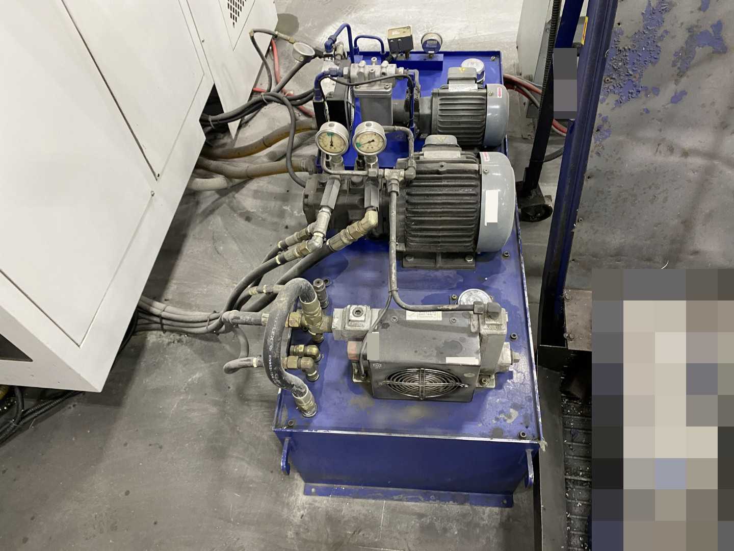 Honor Seiki VL-86C CNC Vertical Turning Center Fanuc 0i-TF, 16,844 Hours, 2016, 31.5" Table, 37.4" Swing, 37.4" Turn Dia, 25.5" Turn Height, 12-Station Turret, 70 kVA