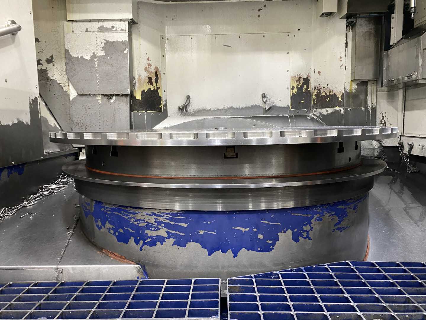 Honor Seiki VL-160CM 2015 CNC VTL Vertical Turning Center, Fanuc 0i-TF, C-Axis, Live Tooling, 78.7" Swing, 63" Table, 16-ATC, ULTRA LOW HOURS! 1,051 Hours