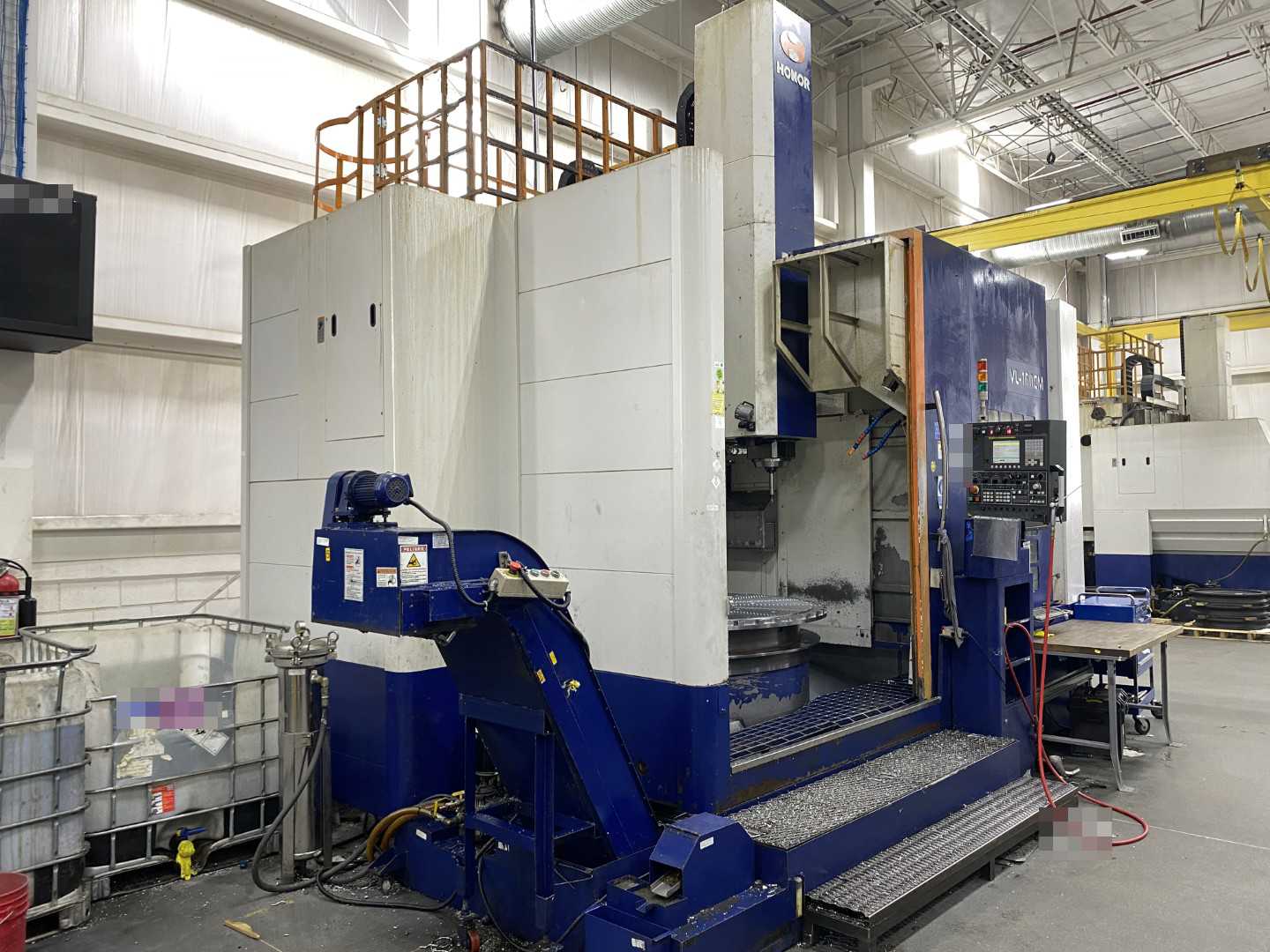 Honor Seiki VL-160CM 2015 CNC VTL Vertical Turning Center, Fanuc 0i-TF, C-Axis, Live Tooling, 78.7" Swing, 63" Table, 16-ATC, ULTRA LOW HOURS! 1,051 Hours