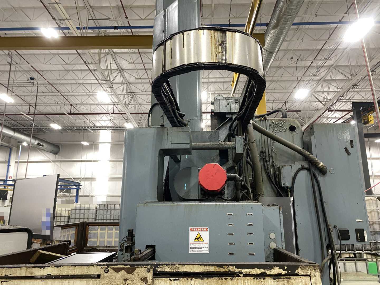 PARTS UNIT Bullard DYN-AU-TAPE 46" Vertical Turret Lathe VTL NCC, GE Fanuc Series 18-T, 46" Table, 58" Swing, 46" Turning Diameter, 60" Turning Height, 75 Hp