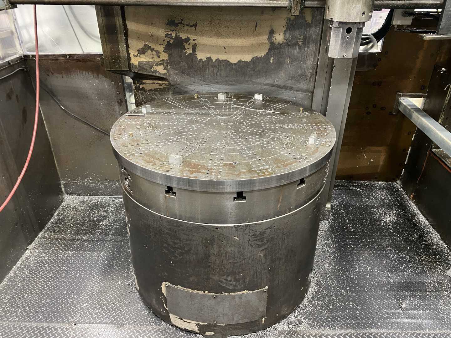 PARTS UNIT Bullard DYN-AU-TAPE 46" Vertical Turret Lathe VTL NCC, GE Fanuc Series 18-T, 46" Table, 58" Swing, 46" Turning Diameter, 60" Turning Height, 75 Hp