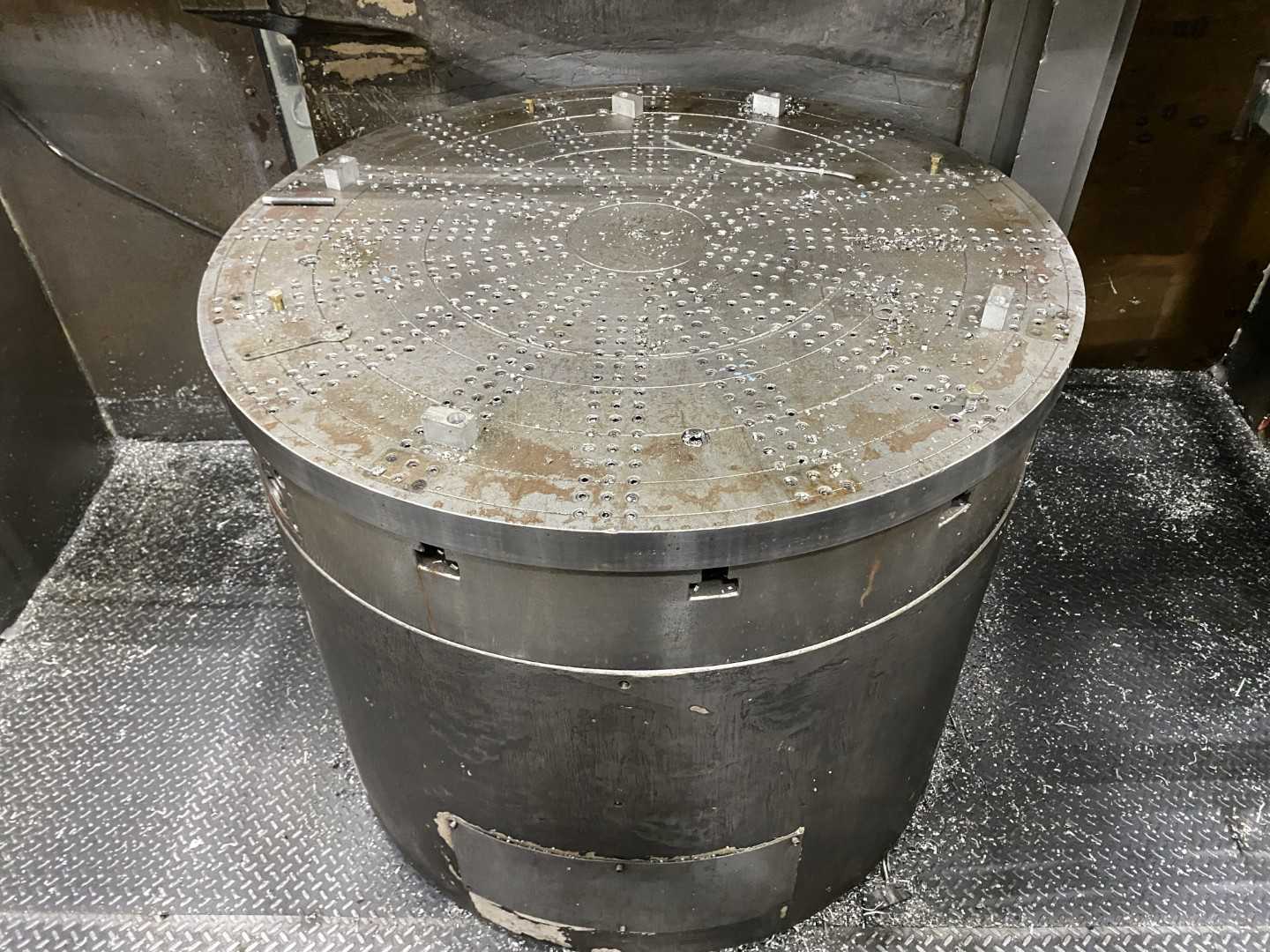 PARTS UNIT Bullard DYN-AU-TAPE 46" Vertical Turret Lathe VTL NCC, GE Fanuc Series 18-T, 46" Table, 58" Swing, 46" Turning Diameter, 60" Turning Height, 75 Hp