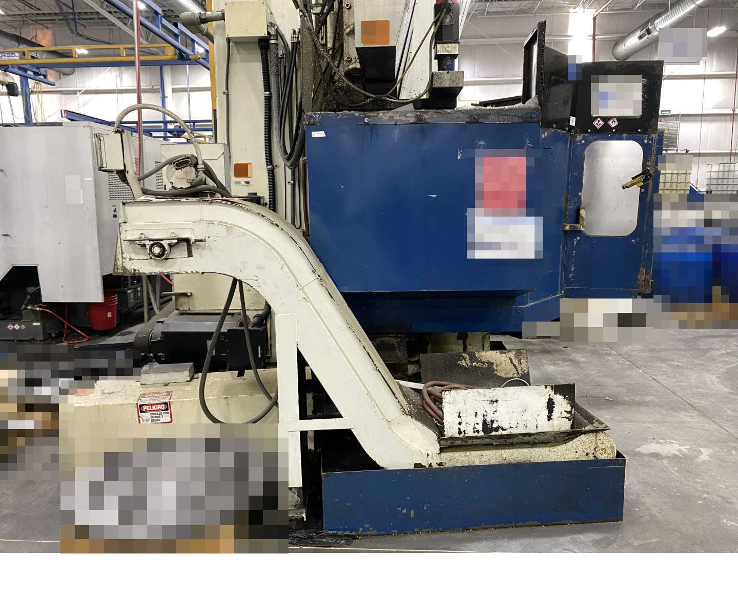 PARTS UNIT Bullard DYN-AU-TAPE 36" Vertical Turret Lathe VTL NCC, GE Fanuc Series 18i-T Control, 36" Table, 40" Swing, 48" Turn Dia, 50" Turn Height, X/Z Axis