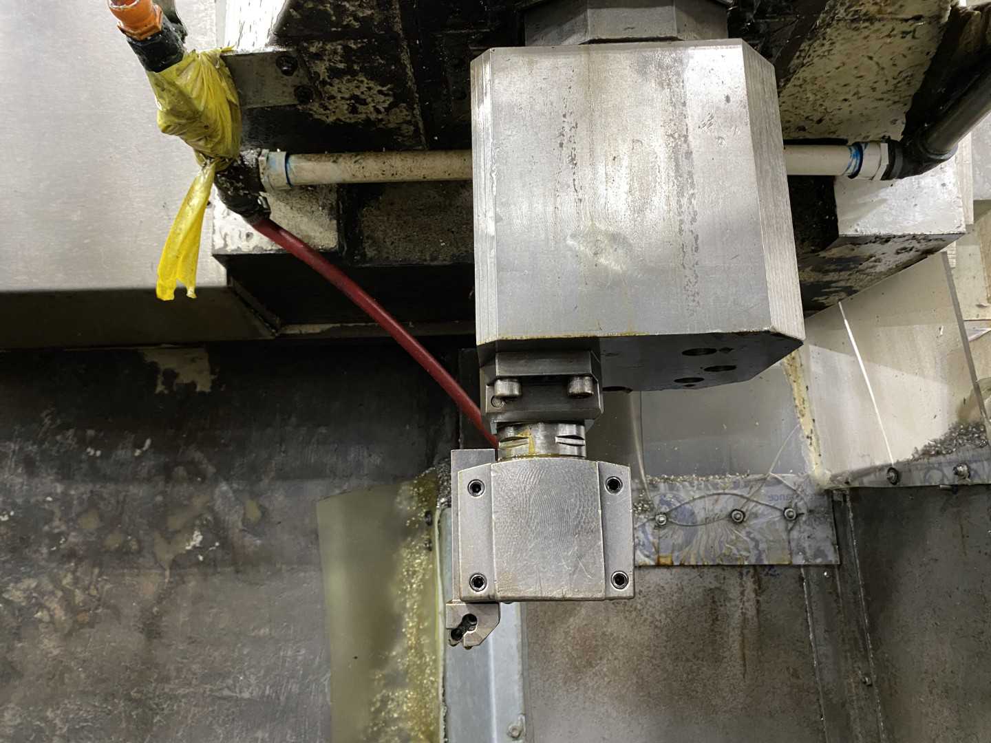 PARTS UNIT Bullard DYN-AU-TAPE 36" Vertical Turret Lathe VTL NCC, GE Fanuc Series 18i-T Control, 36" Table, 40" Swing, 48" Turn Dia, 50" Turn Height, X/Z Axis