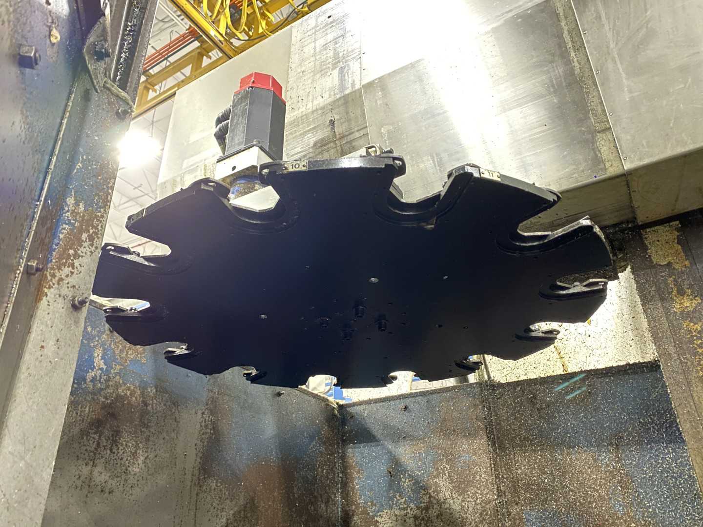 PARTS UNIT Bullard DYN-AU-TAPE 36" Vertical Turret Lathe VTL NCC, GE Fanuc Series 18i-T Control, 36" Table, 40" Swing, 48" Turn Dia, 50" Turn Height, X/Z Axis