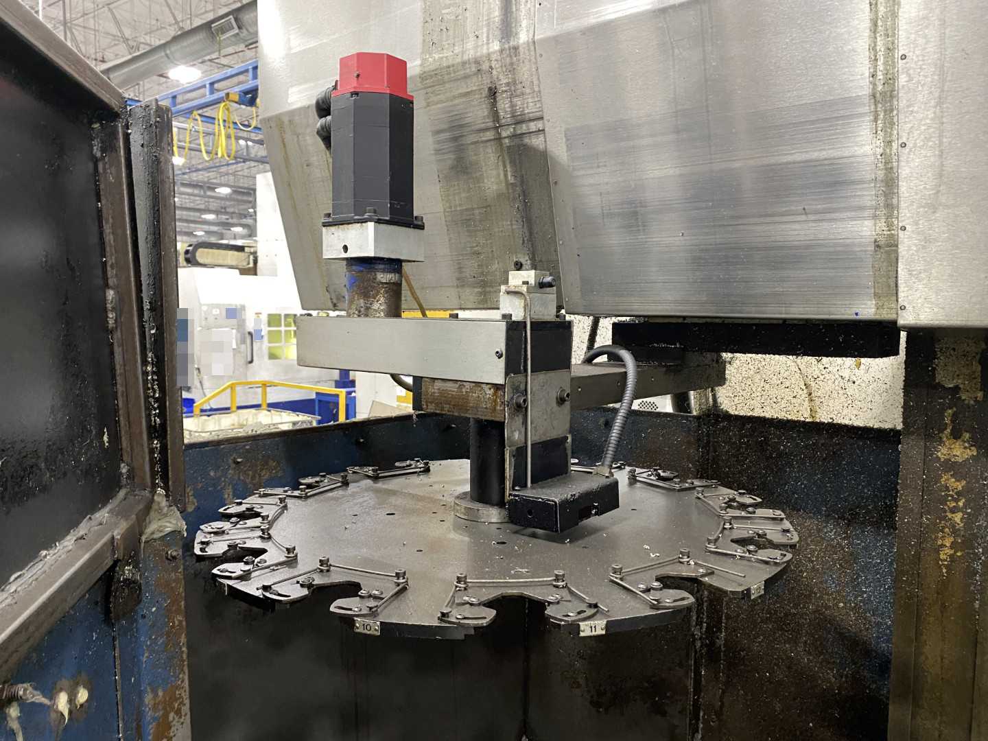 PARTS UNIT Bullard DYN-AU-TAPE 36" Vertical Turret Lathe VTL NCC, GE Fanuc Series 18i-T Control, 36" Table, 40" Swing, 48" Turn Dia, 50" Turn Height, X/Z Axis