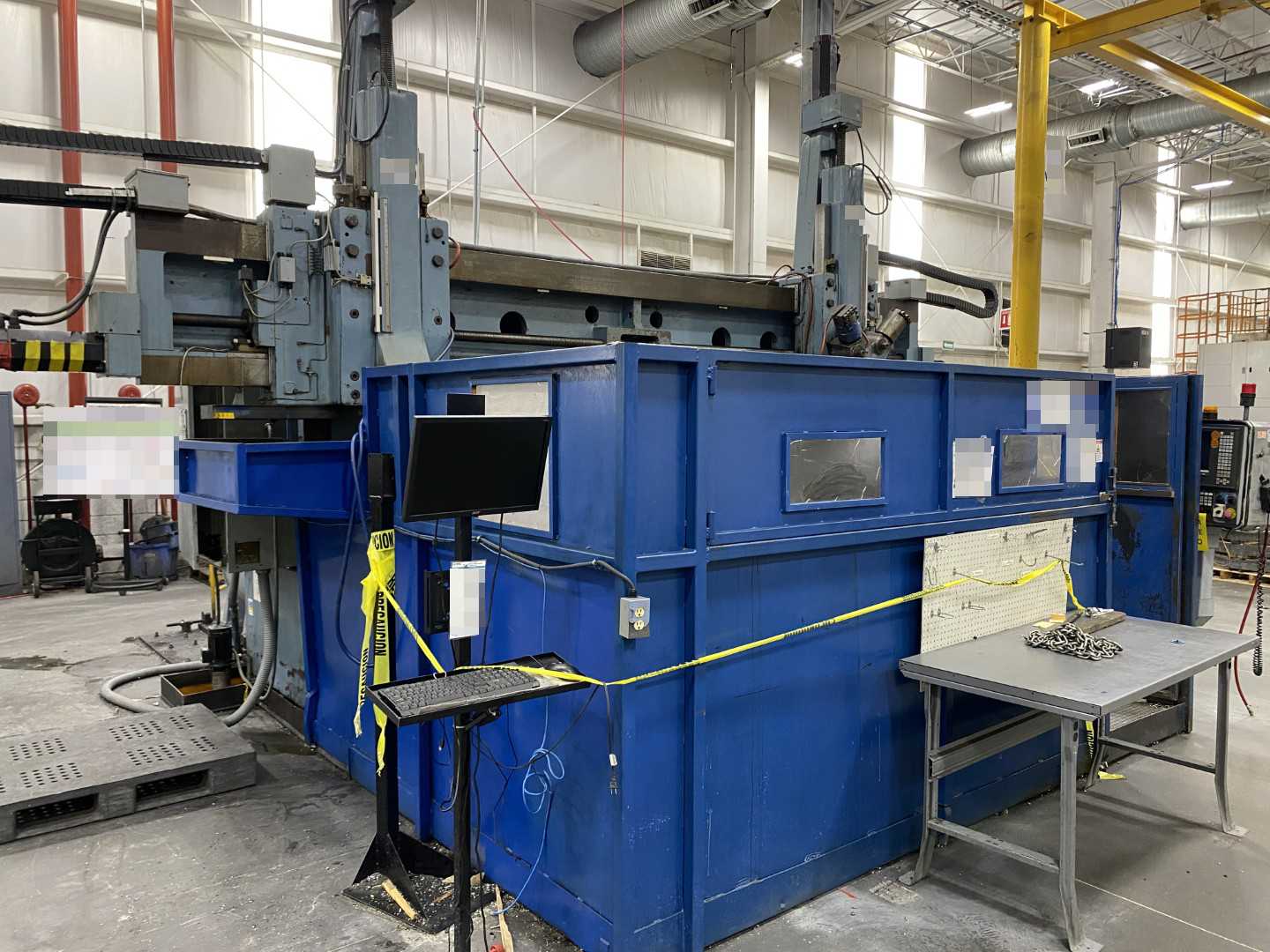 PARTS UNIT Farrel Birmingham E-7134-1 Twin Vertical Turret Lathe GE Fanuc Series 16-T