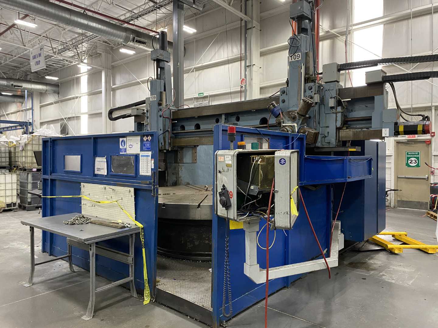 PARTS UNIT Farrel Birmingham E-7134-1 Twin Vertical Turret Lathe GE Fanuc Series 16-T