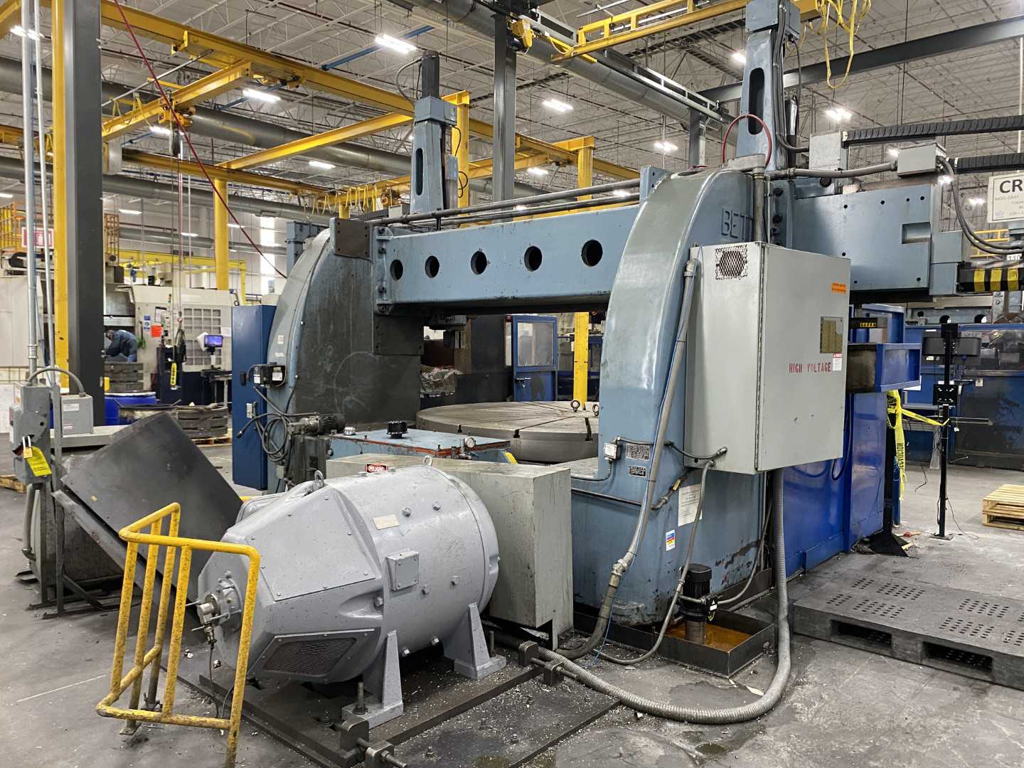 PARTS UNIT Farrel Birmingham E-7134-1 Twin Vertical Turret Lathe GE Fanuc Series 16-T