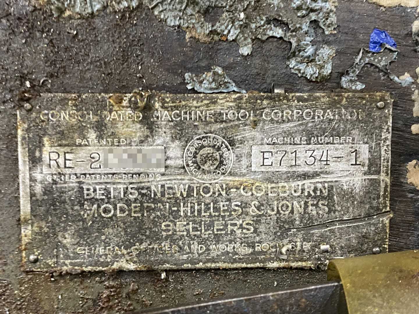 PARTS UNIT Farrel Birmingham E-7134-1 Twin Vertical Turret Lathe GE Fanuc Series 16-T