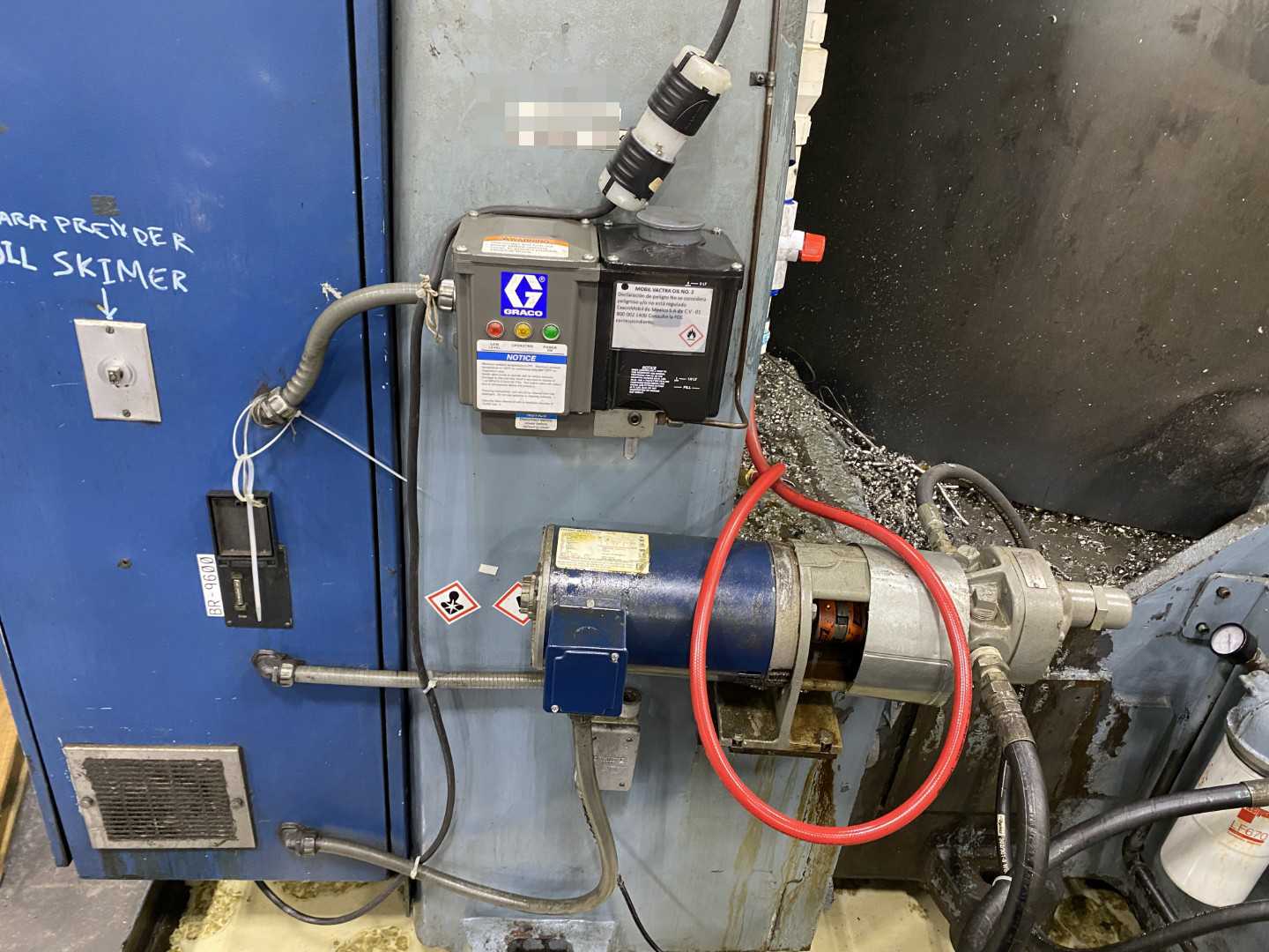 Betts Twin CNC Vertical Boring Mill, Fanuc 18-TT, Dual Ram, 4-Axis, FINCOR DC Drive, 47,586 Hours