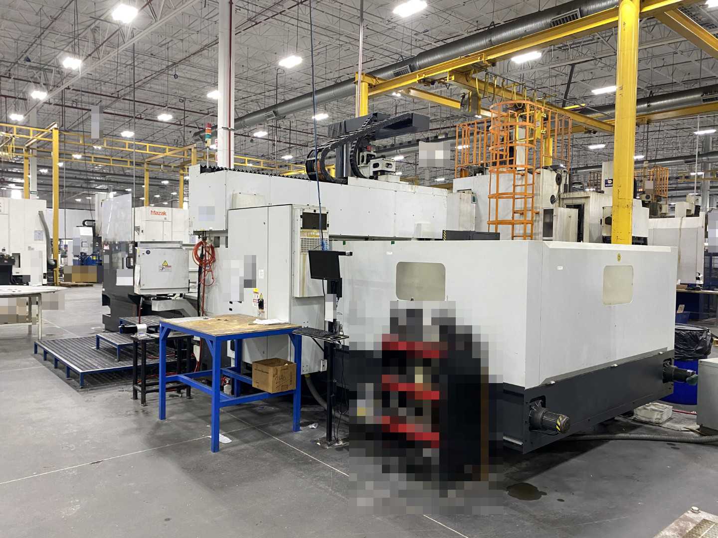 Yama Seiki (Awea) LP4025 2011 CNC Bridge Mill, Fanuc 18i-MB, 157" X-Travel, 98" Y-Travel, 158" x 94" Table, 32-ATC, 18,697 Hours