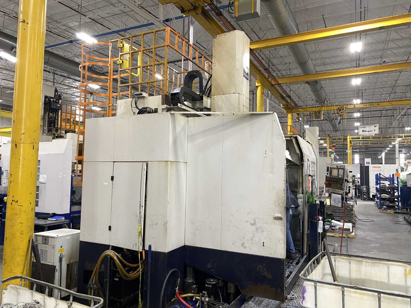 Honor Seiki VL-160C 2010 CNC VTL Vertical Turning Center, Fanuc 0i-TD, 78.7" Swing, 63" Table, 12-ATC, 60 HP, 28,649 Hours