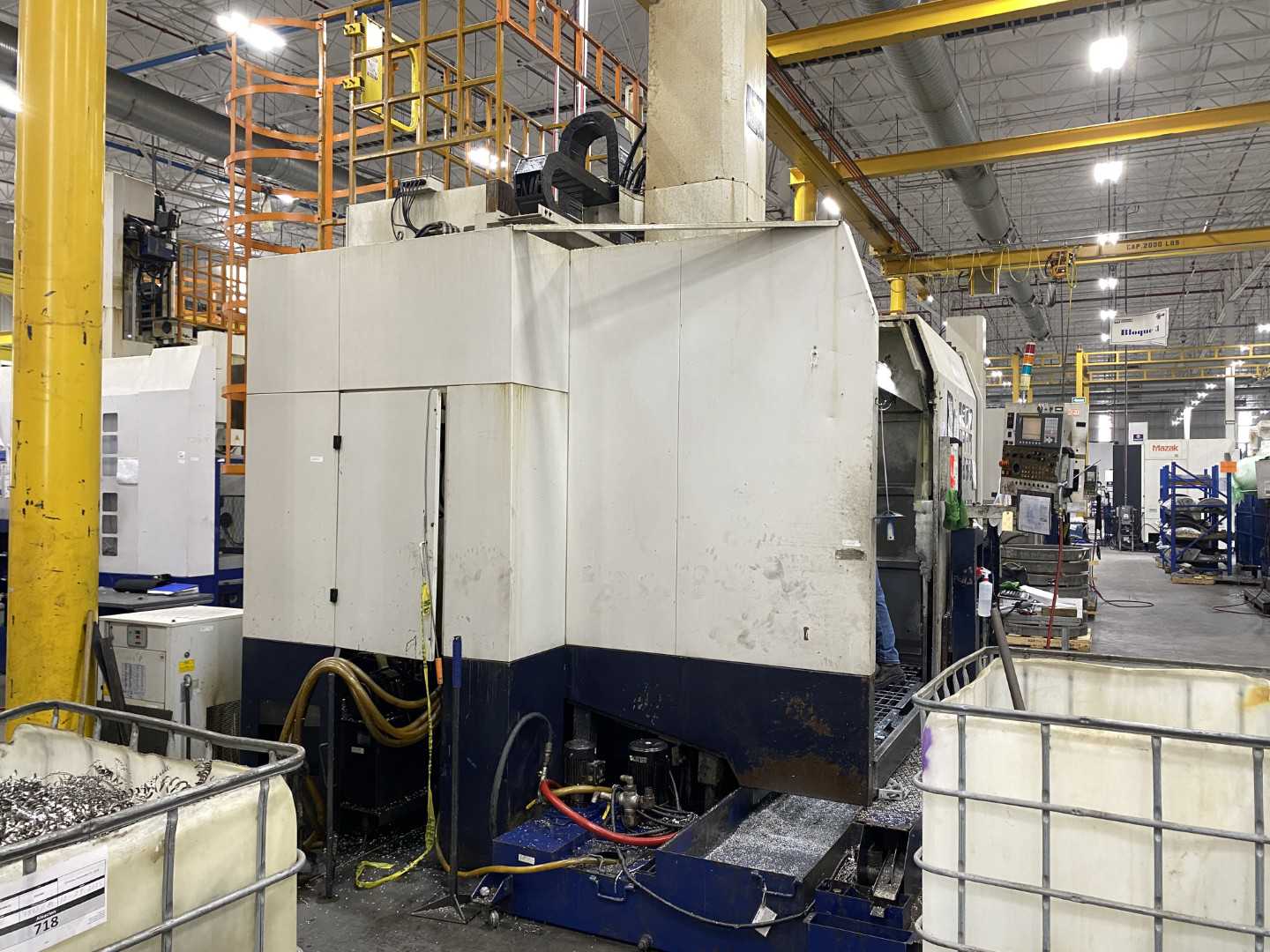 Honor Seiki VL-160C 2010 CNC VTL Vertical Turning Center, Fanuc 0i-TD, 78.7" Swing, 63" Table, 12-ATC, 60 HP, 28,649 Hours
