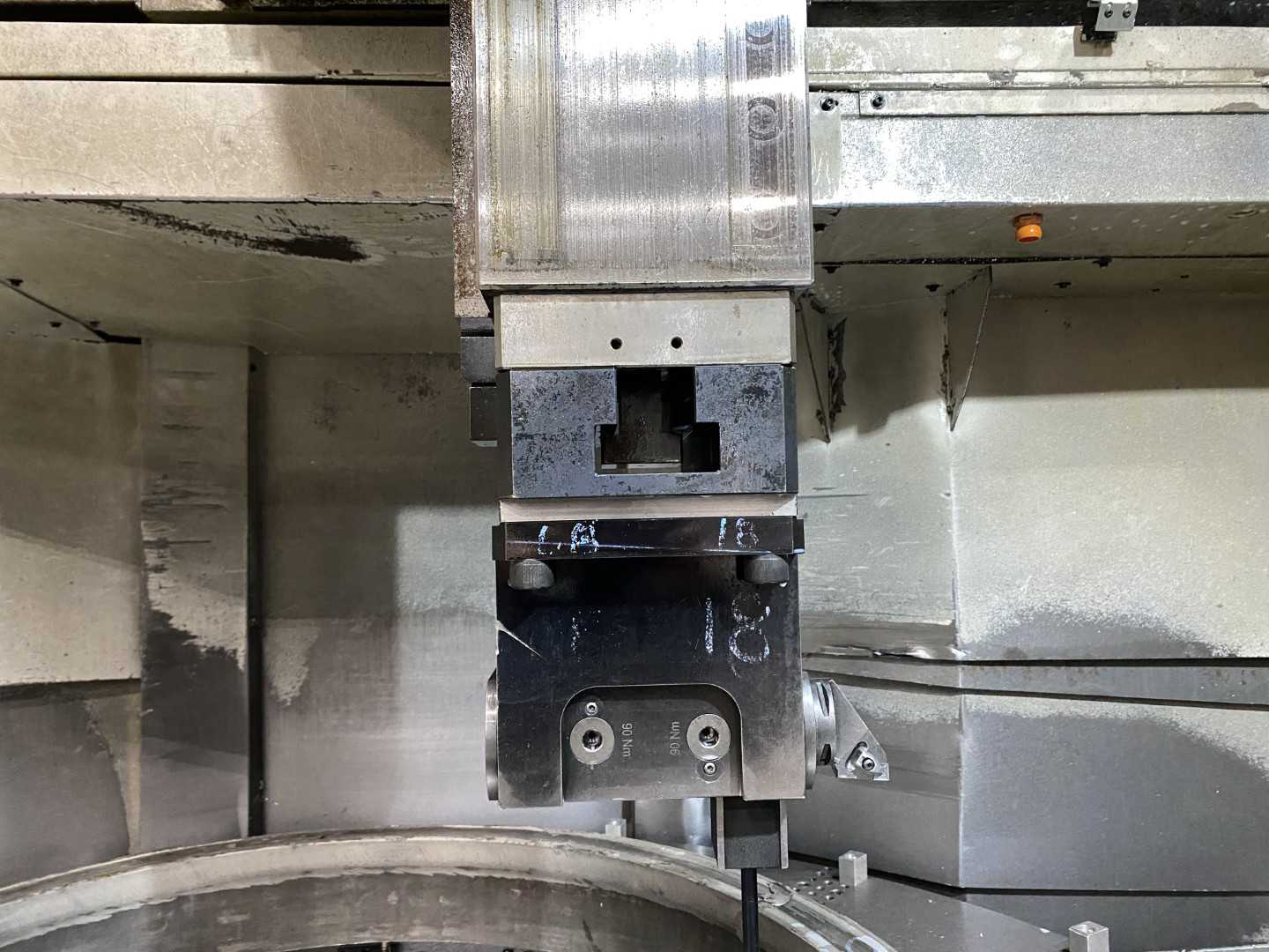 Honor Seiki VL-160C 2010 CNC VTL Vertical Turning Center, Fanuc 0i-TD, 78.7" Swing, 63" Table, 12-ATC, 60 HP, 28,649 Hours