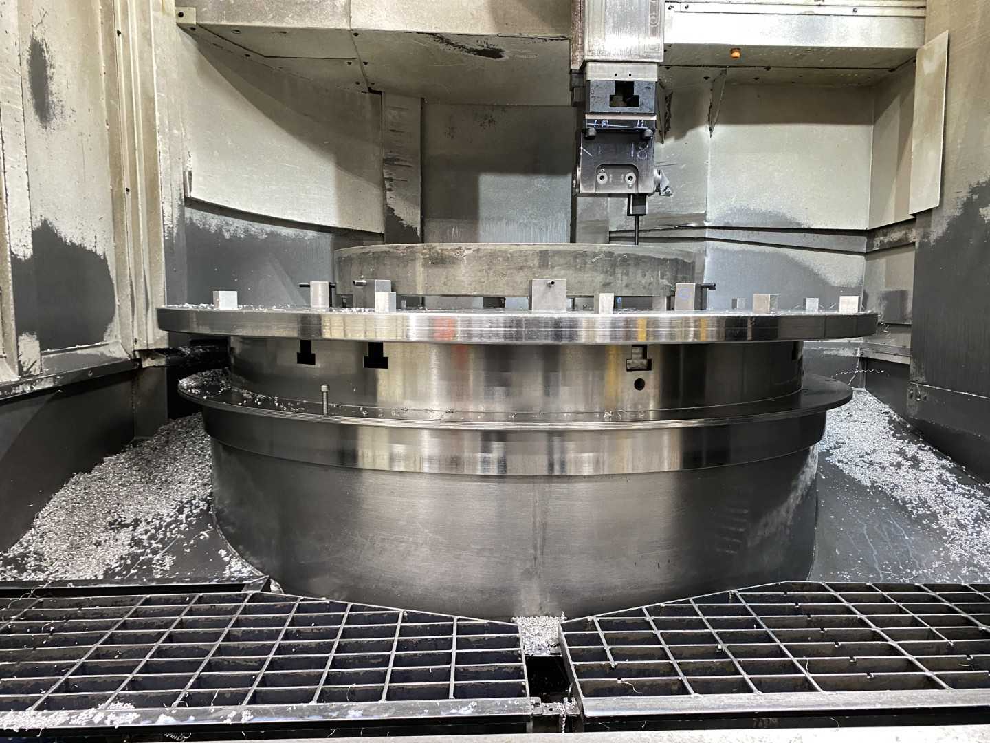 Honor Seiki VL-160C 2010 CNC VTL Vertical Turning Center, Fanuc 0i-TD, 78.7" Swing, 63" Table, 12-ATC, 60 HP, 28,649 Hours