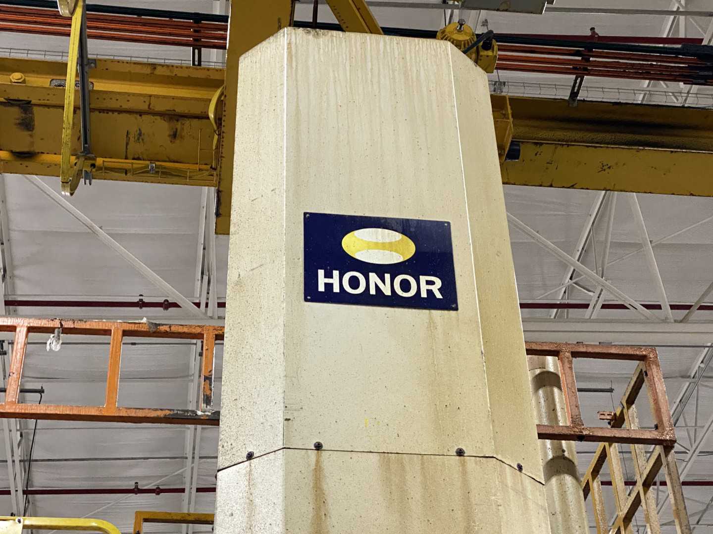 Honor Seiki VL-160C 2010 CNC VTL Vertical Turning Center, Fanuc 0i-TD, 78.7" Swing, 63" Table, 12-ATC, 60 HP, 28,649 Hours