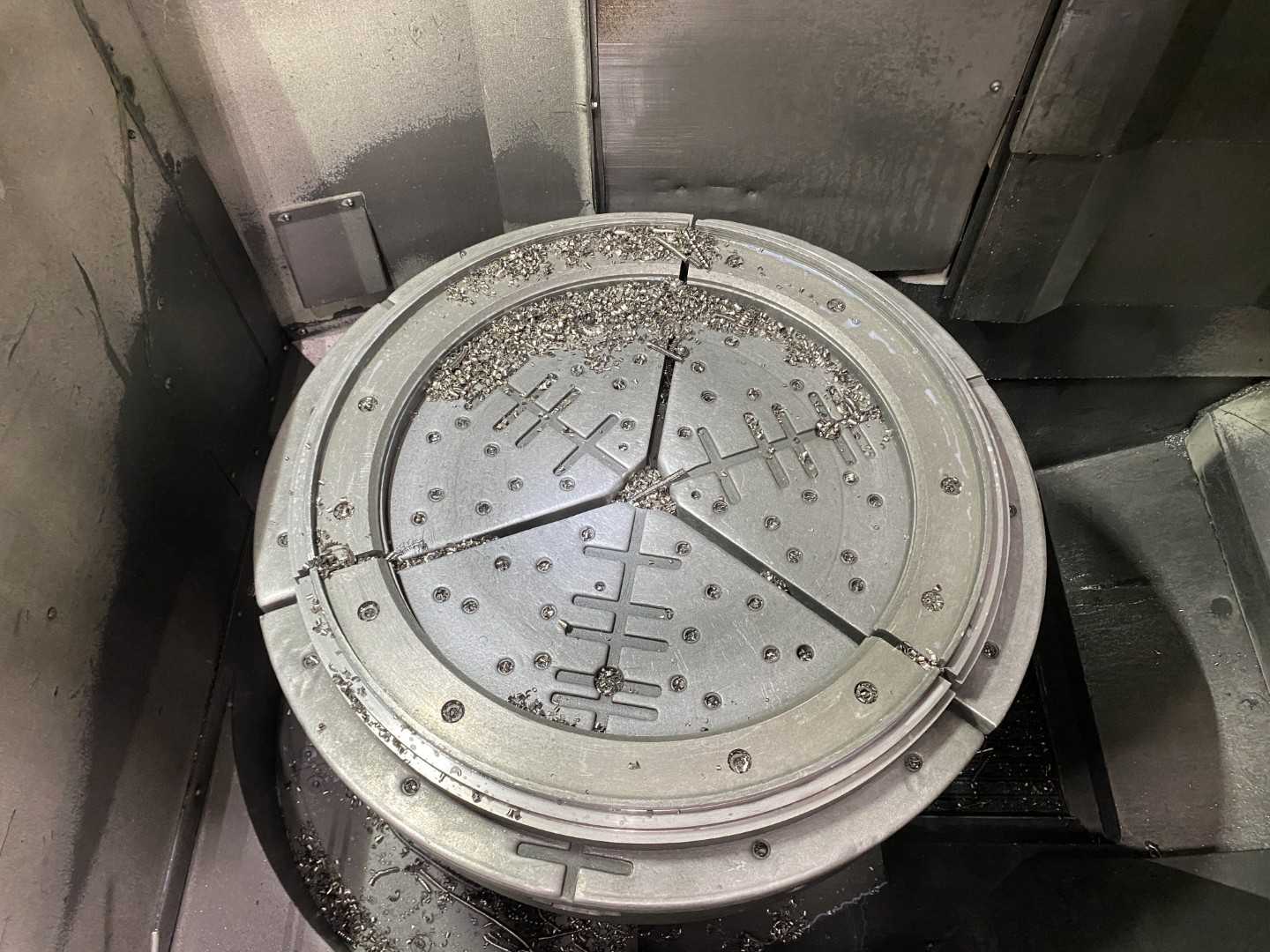 Mazak Megaturn Nexus 900 CNC Vertical Turning Center Mazatrol Matrix Nexus, 27,993 Hours, 2013, 36" Chuck, 39.37" Swing, 36.22" Turn Dia, 31.50" Turn Height, 12-Station Turret