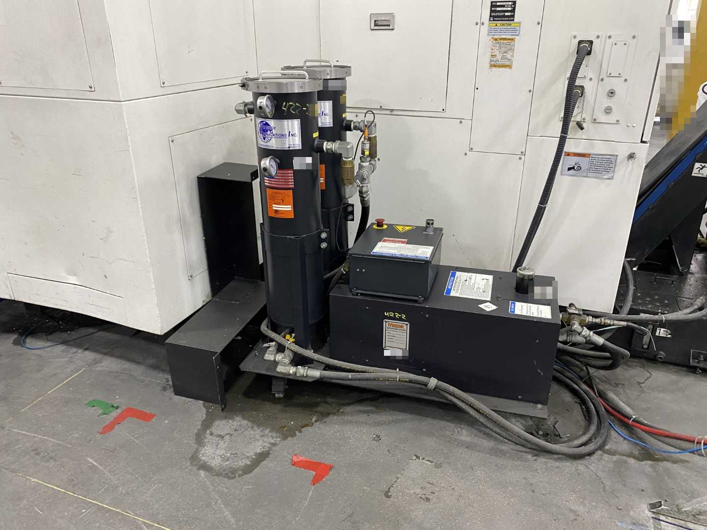 Mazak Megaturn Nexus 900 CNC Vertical Turning Center Mazatrol Matrix Nexus, 27,993 Hours, 2013, 36" Chuck, 39.37" Swing, 36.22" Turn Dia, 31.50" Turn Height, 12-Station Turret