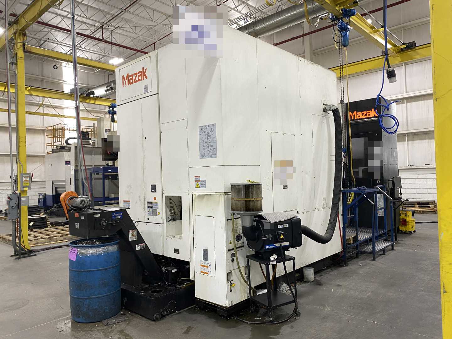 Mazak Megaturn Nexus 900 CNC Vertical Turning Center Mazatrol Matrix Nexus, 27,993 Hours, 2013, 36" Chuck, 39.37" Swing, 36.22" Turn Dia, 31.50" Turn Height, 12-Station Turret