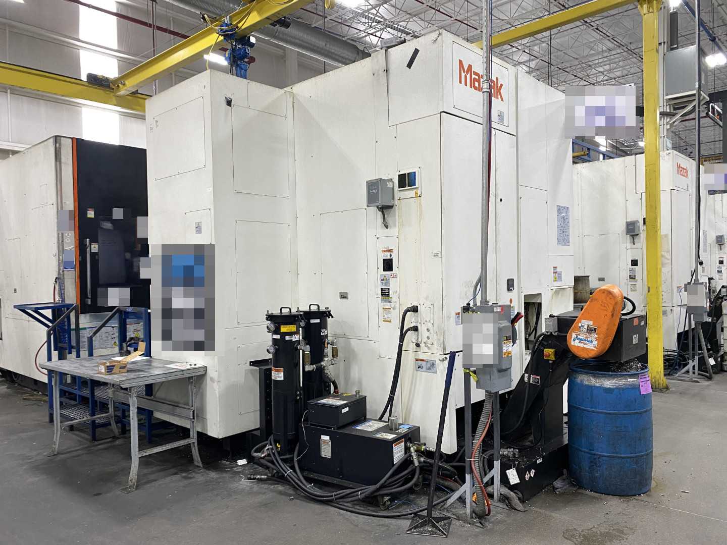 Mazak Megaturn Nexus 900 CNC Vertical Turning Center Mazatrol Matrix Nexus, 27,993 Hours, 2013, 36" Chuck, 39.37" Swing, 36.22" Turn Dia, 31.50" Turn Height, 12-Station Turret