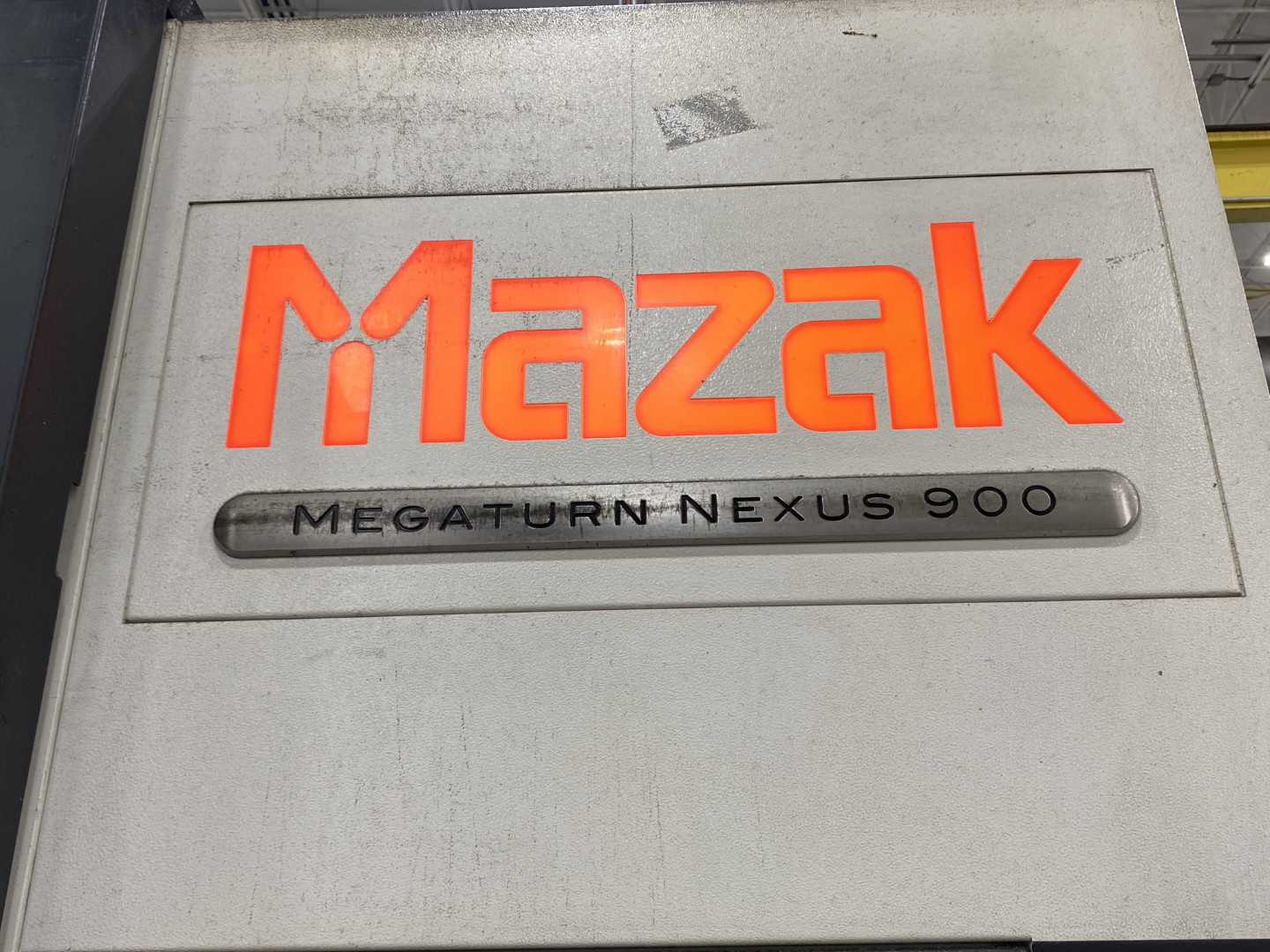 Mazak Megaturn Nexus 900 CNC Vertical Turning Center Mazatrol Matrix Nexus, 27,993 Hours, 2013, 36" Chuck, 39.37" Swing, 36.22" Turn Dia, 31.50" Turn Height, 12-Station Turret