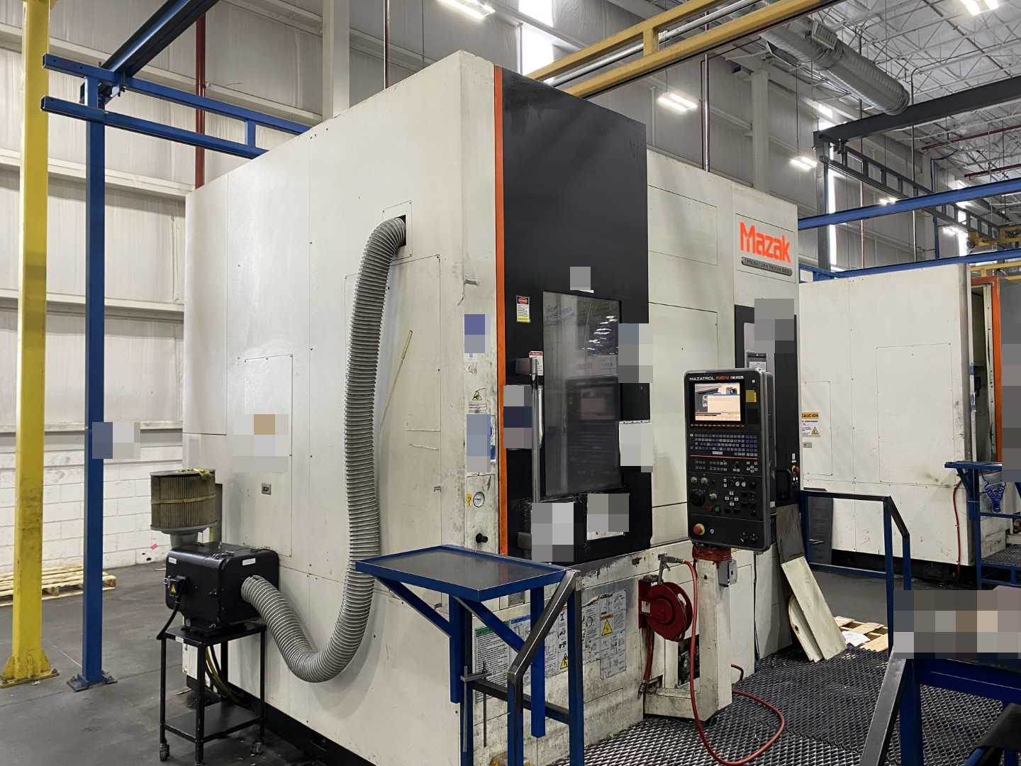 Mazak Megaturn Nexus 900 CNC Vertical Turning Center Mazatrol Matrix Nexus, 22,283 Hours, 2013, 36" Chuck, 39.37" Swing, 36.22" Turn Dia, 31.50" Turn Height, 12-Station Turret
