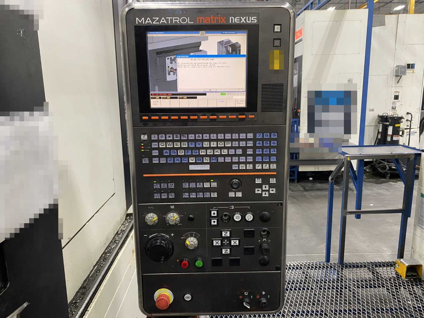Mazak Megaturn Nexus 900 CNC Vertical Turning Center Mazatrol Matrix Nexus, 22,283 Hours, 2013, 36" Chuck, 39.37" Swing, 36.22" Turn Dia, 31.50" Turn Height, 12-Station Turret